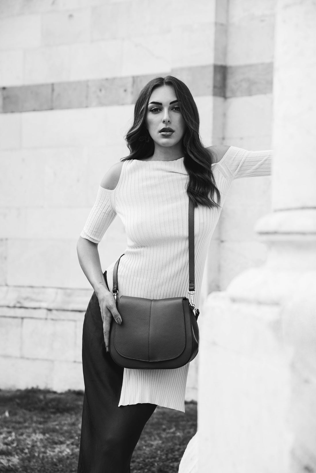 Sofìa Bag in Sugar Paper Dollar Leather