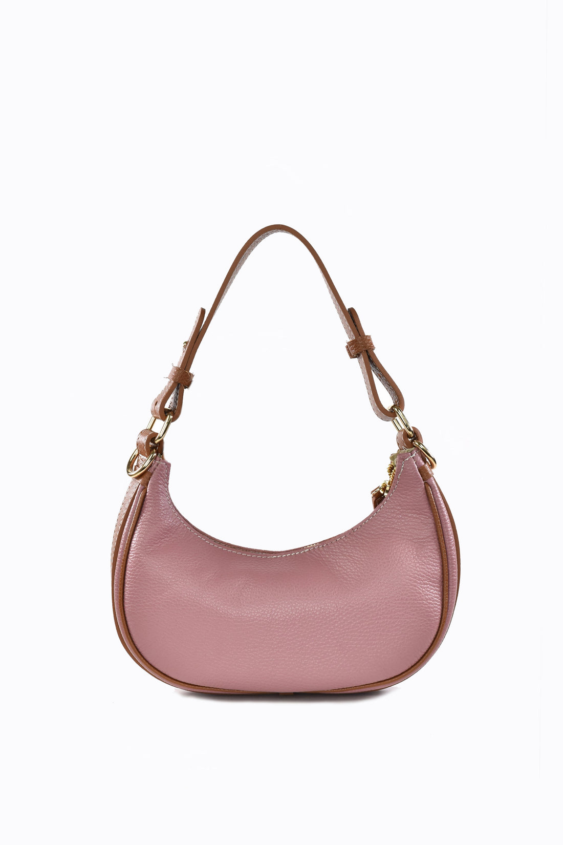 Maeve Bag in Antique Pink Dollar Leather