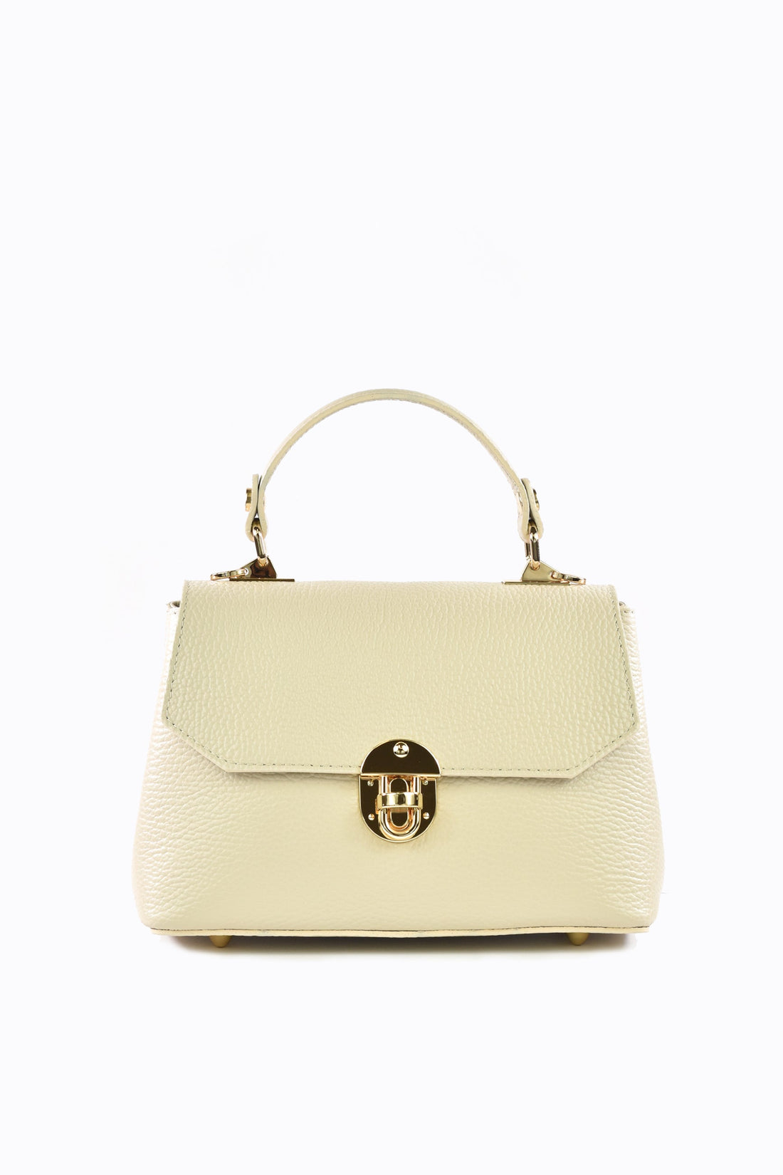 Borsa Egle in pelle dollaro Beige - Voemièn