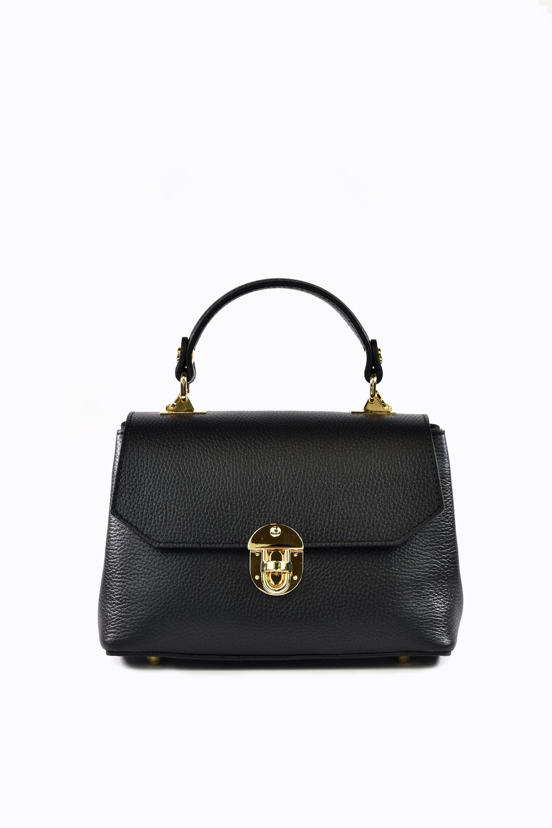 Borsa Egle in pelle dollaro Nera - Voemièn