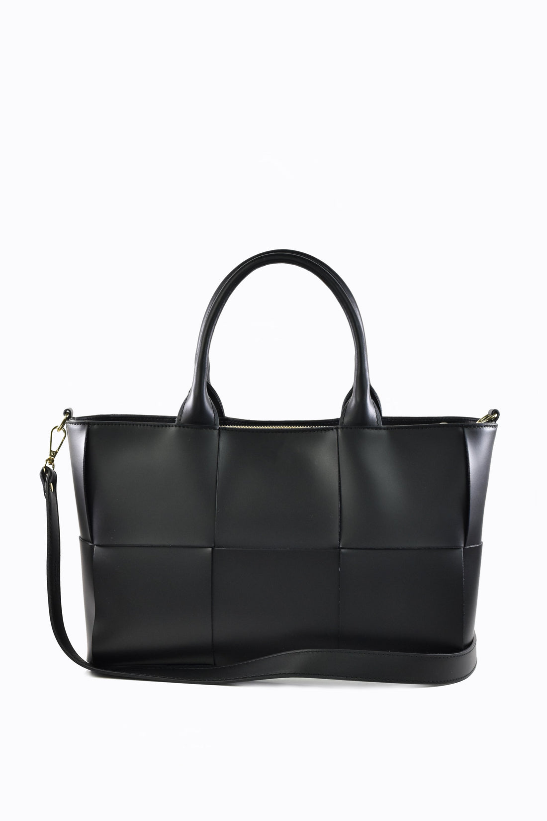 Lauren bag in brushed black leather