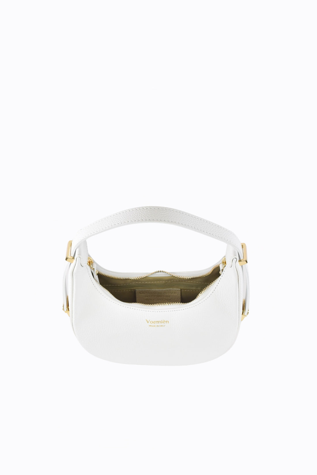 Blaire Bag in White Dollar Leather