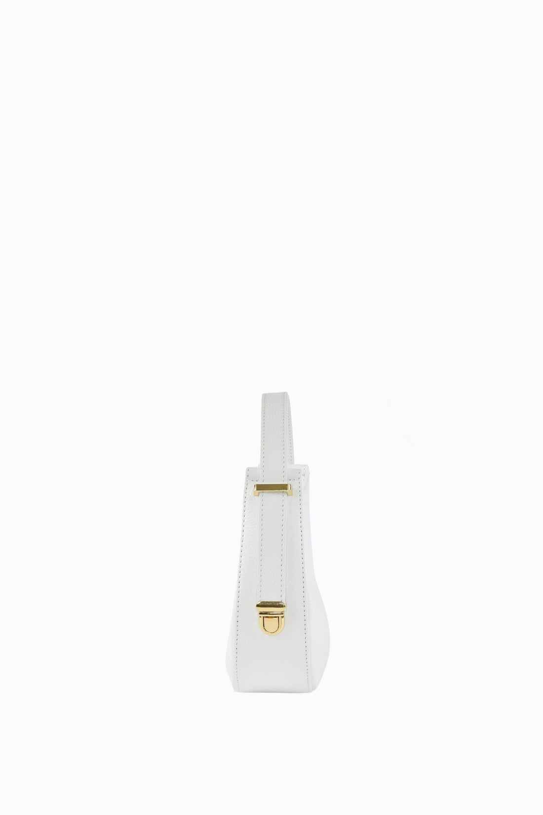 Blaire Bag in White Dollar Leather