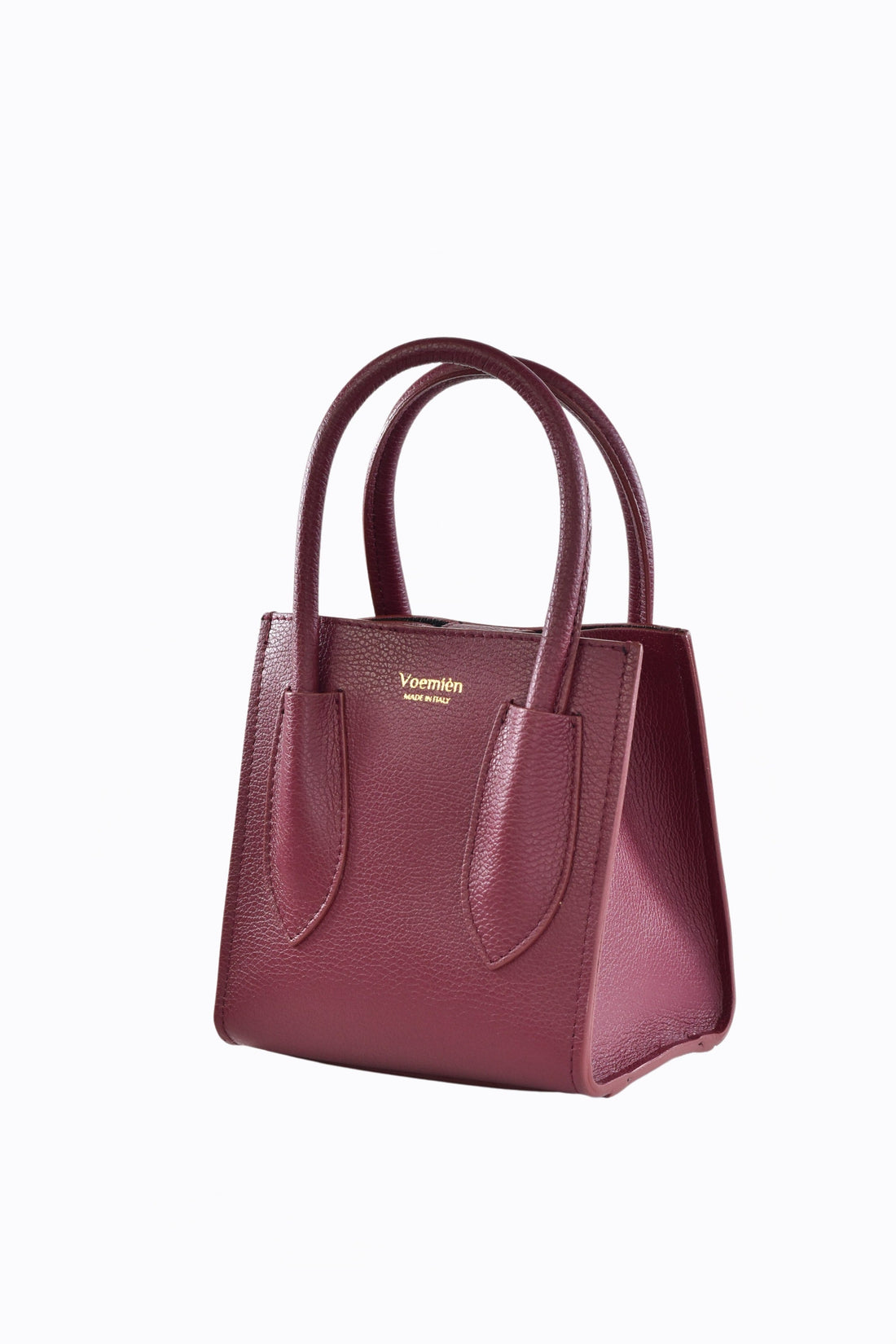 Matilda Bag in Burgundy Dollar Leather