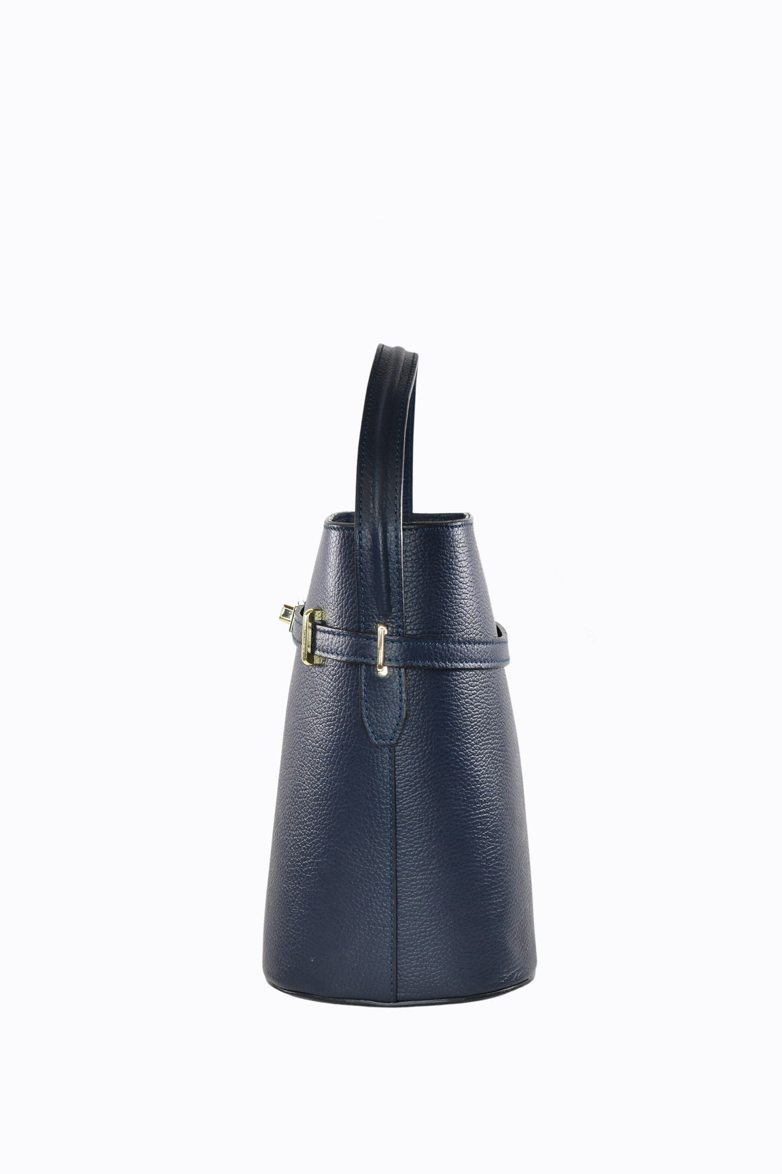 Louise bag in Navy Blue Dollar leather