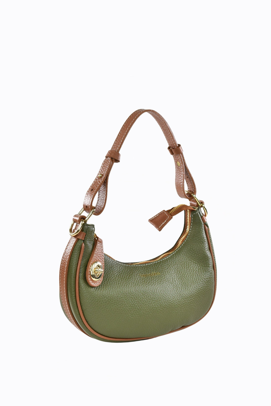 Maeve bag in Military Green Dollar leather