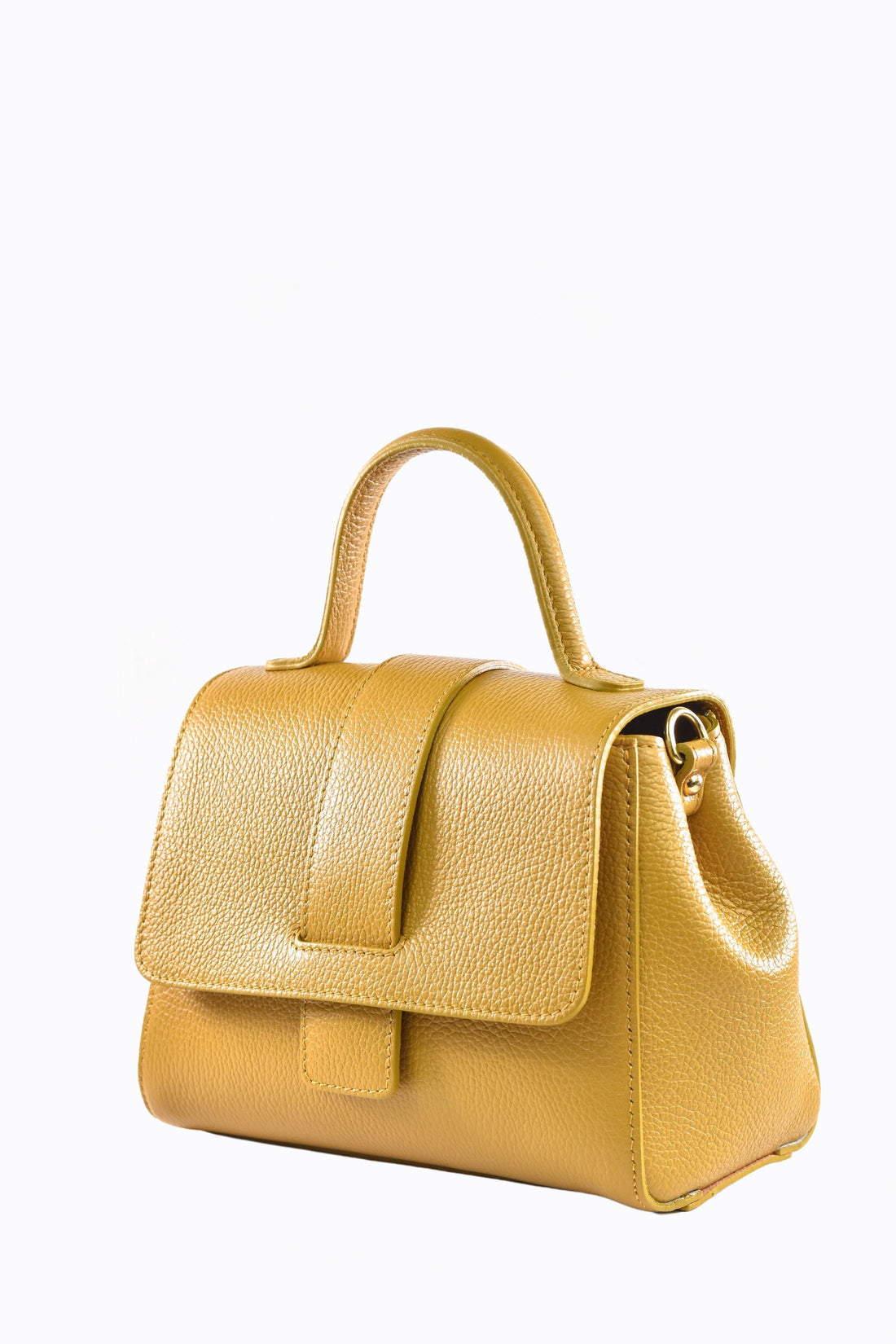 Madison bag in mustard Dollar leather