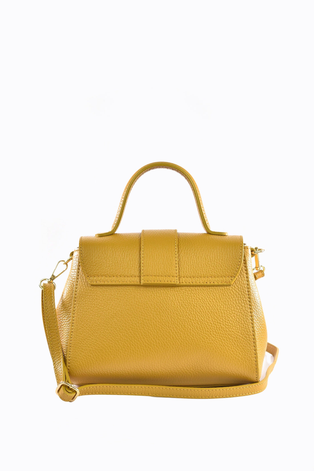 Madison bag in mustard Dollar leather