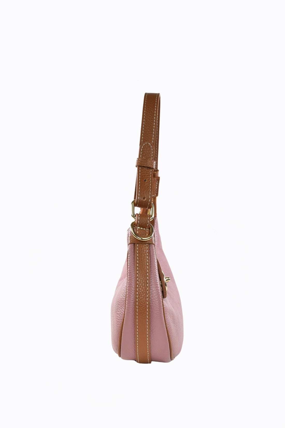 Maeve Bag in Antique Pink Dollar Leather