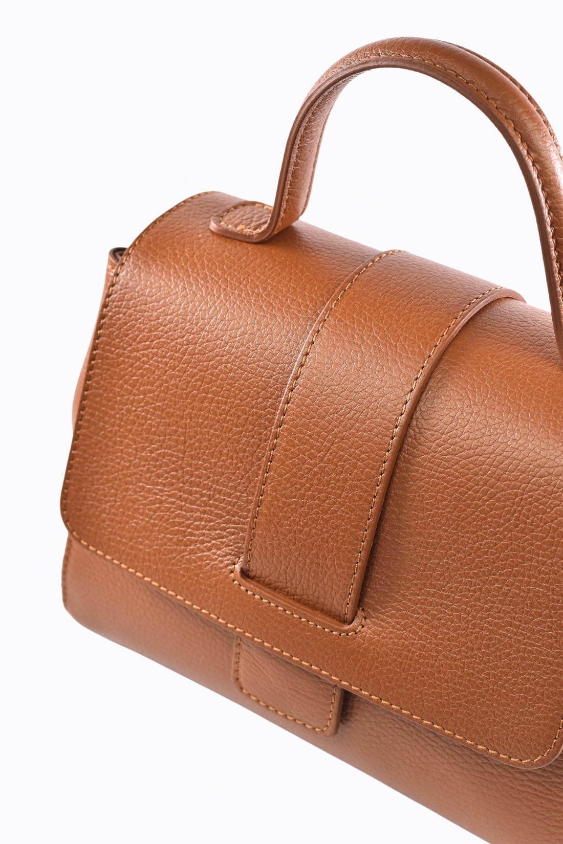 Madison Bag in Tan Dollar Leather