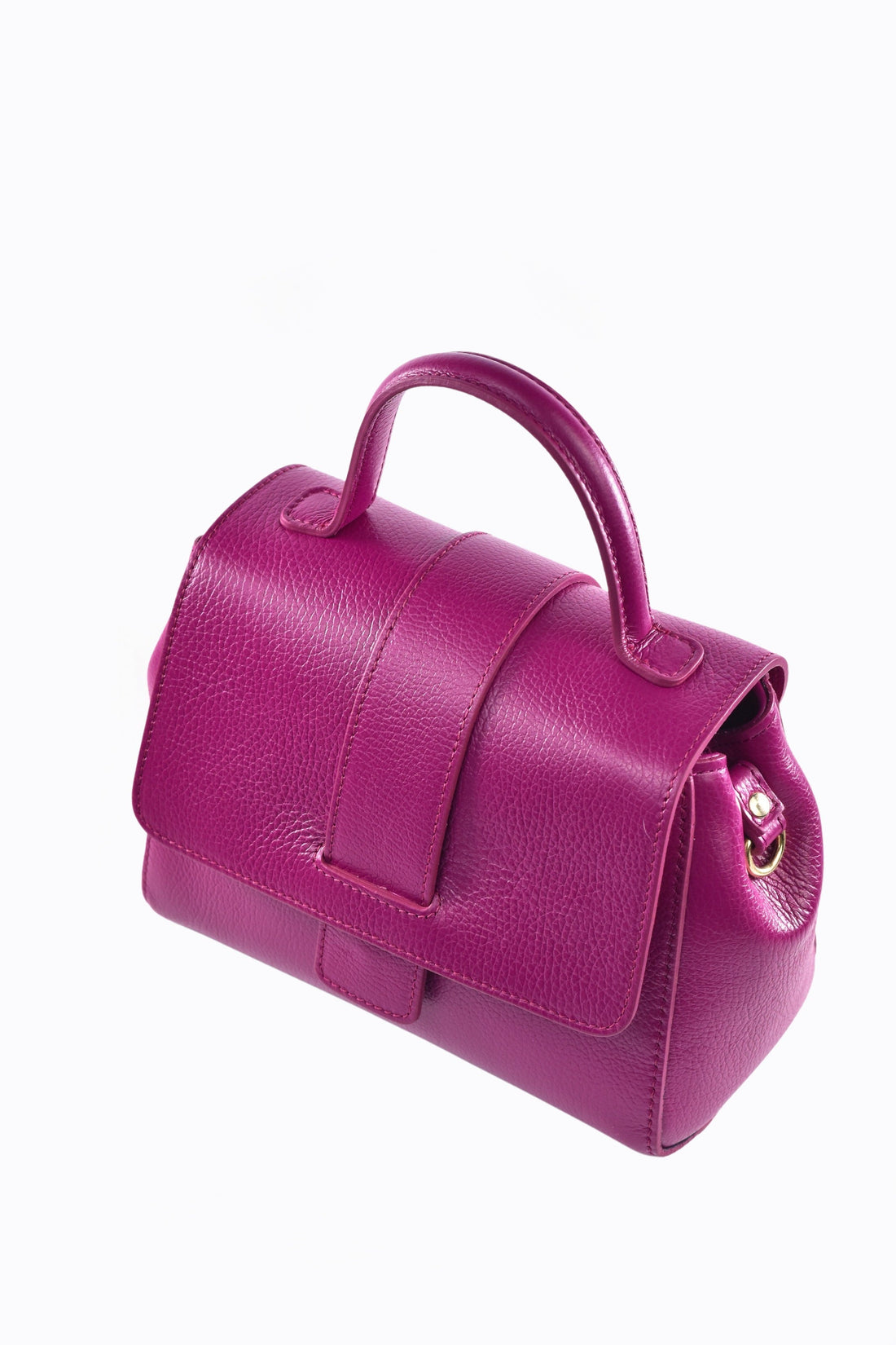 Madison Bag in Magenta Dollar Leather