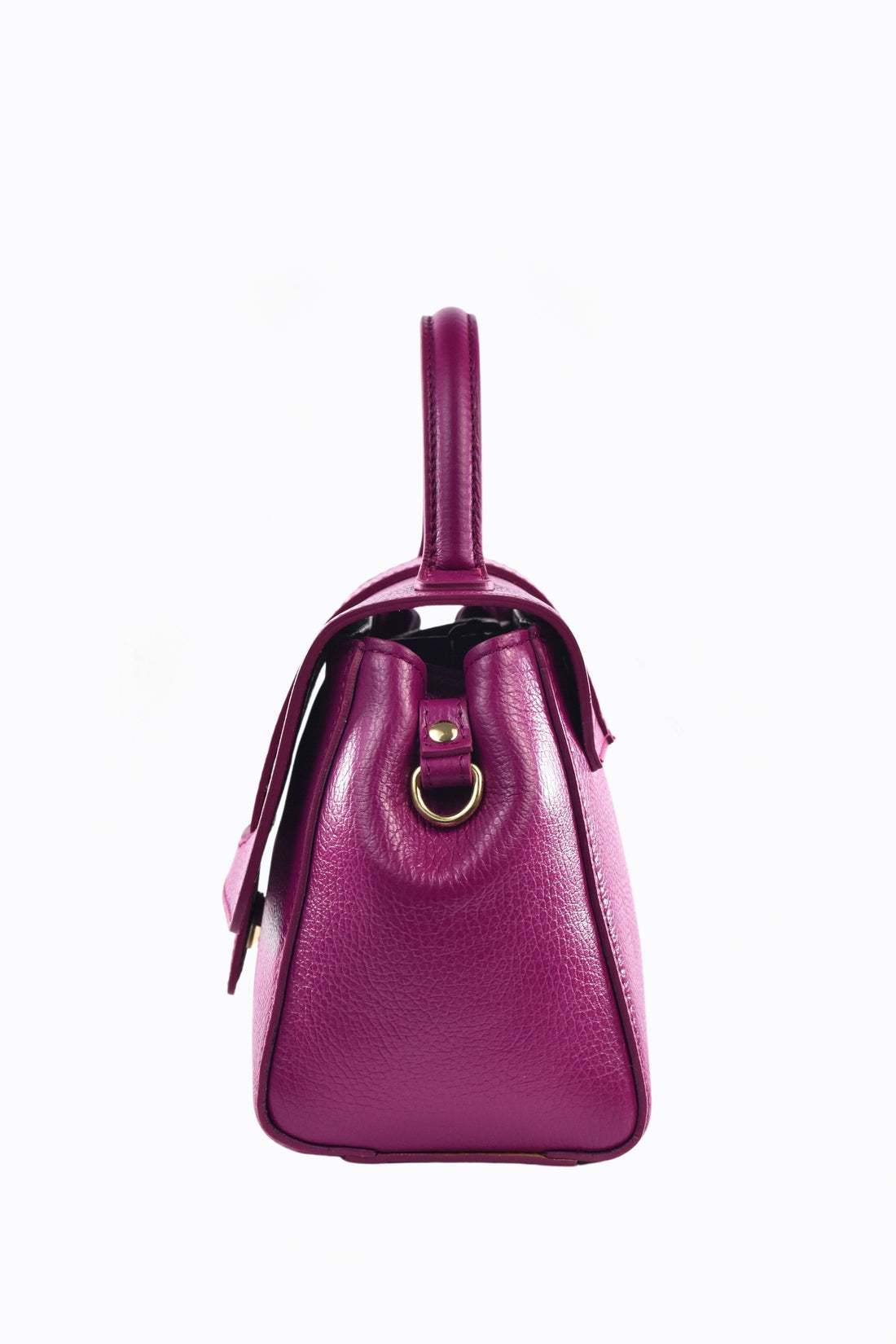 Madison Bag in Magenta Dollar Leather