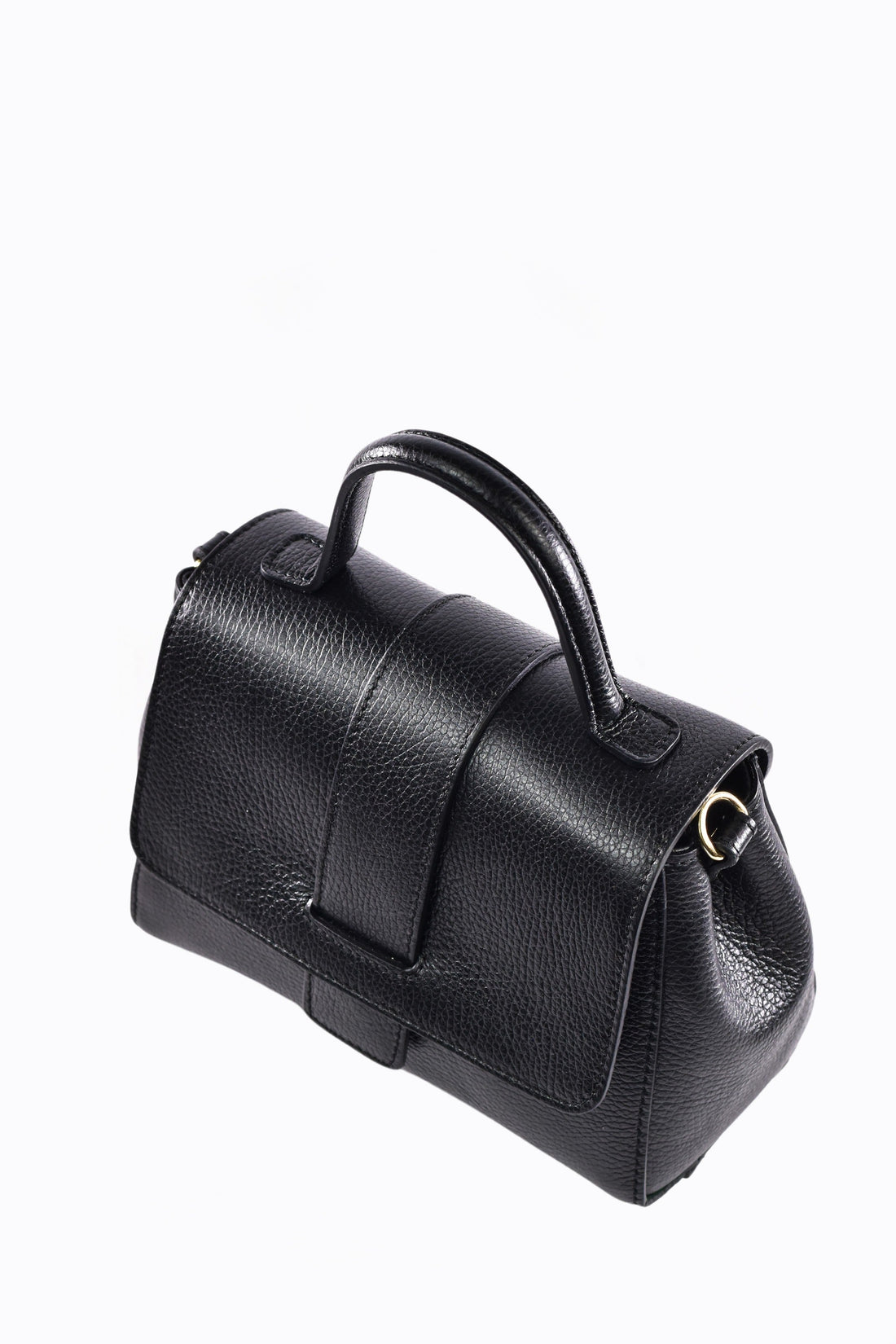 Madison bag in black Dollar leather