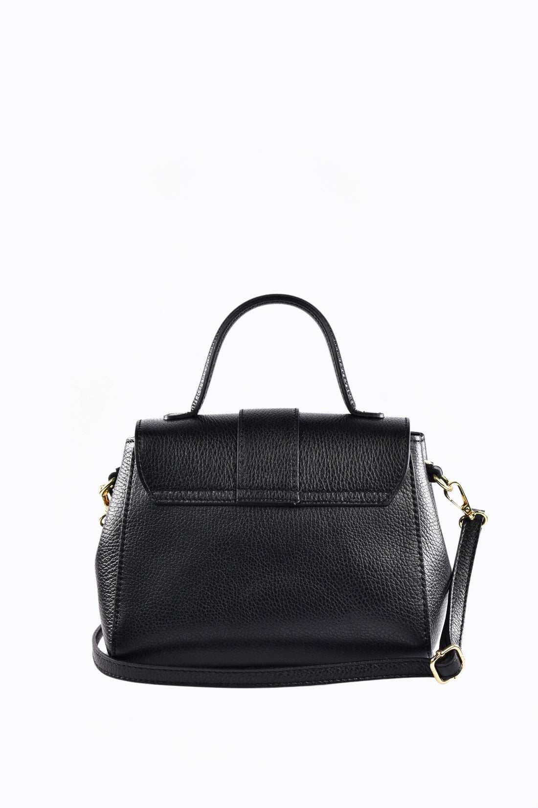 Madison bag in black Dollar leather