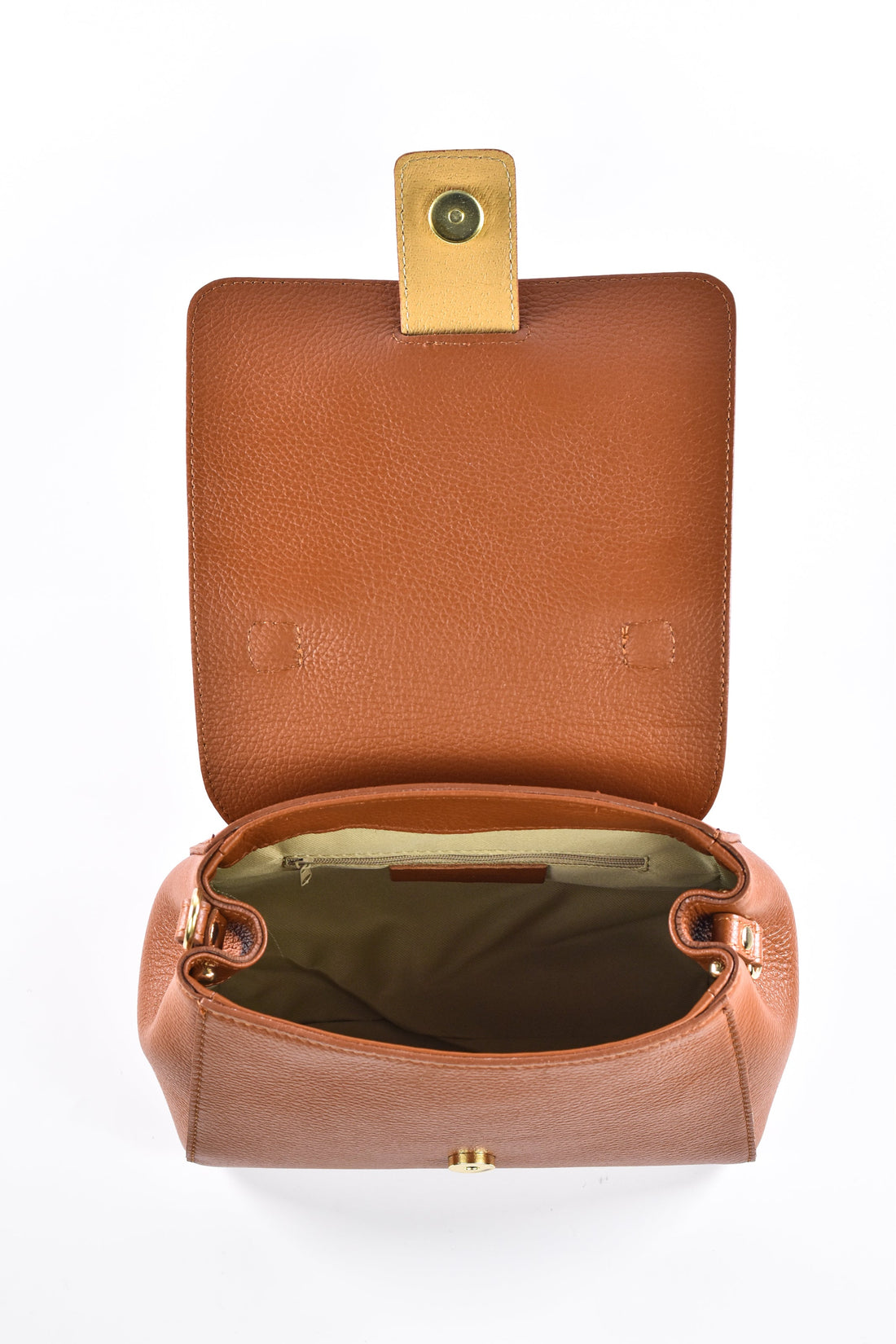 Madison Bag in Tan Dollar Leather