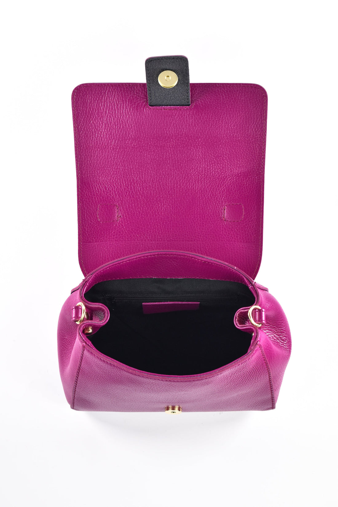 Madison Bag in Magenta Dollar Leather