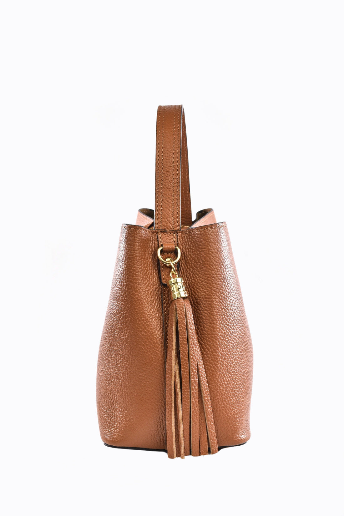 Kendy Bag in Tan Dollar Leather