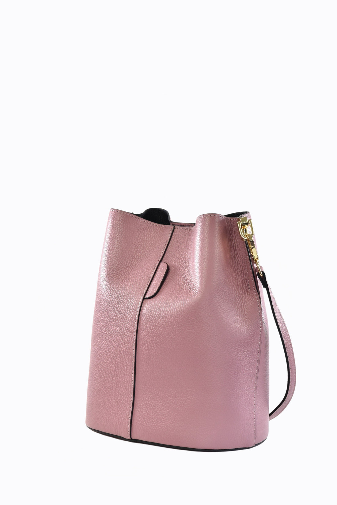 Giusy Bag in Antique Pink Dollar Leather