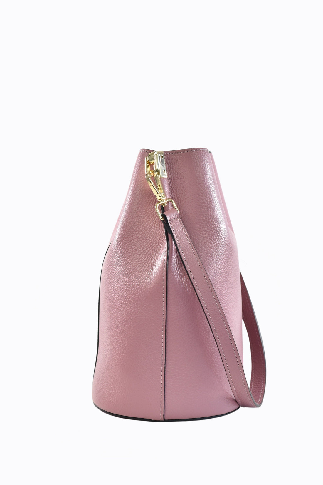 Giusy Bag in Antique Pink Dollar Leather
