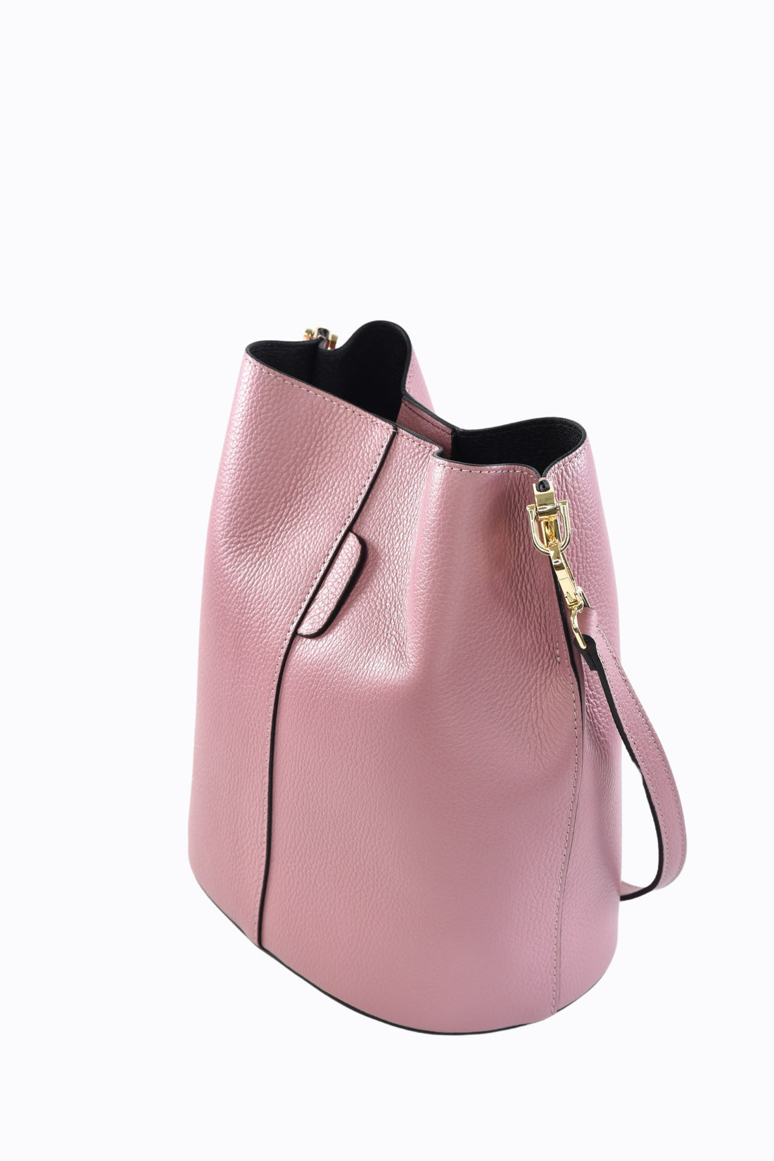 Giusy Bag in Antique Pink Dollar Leather