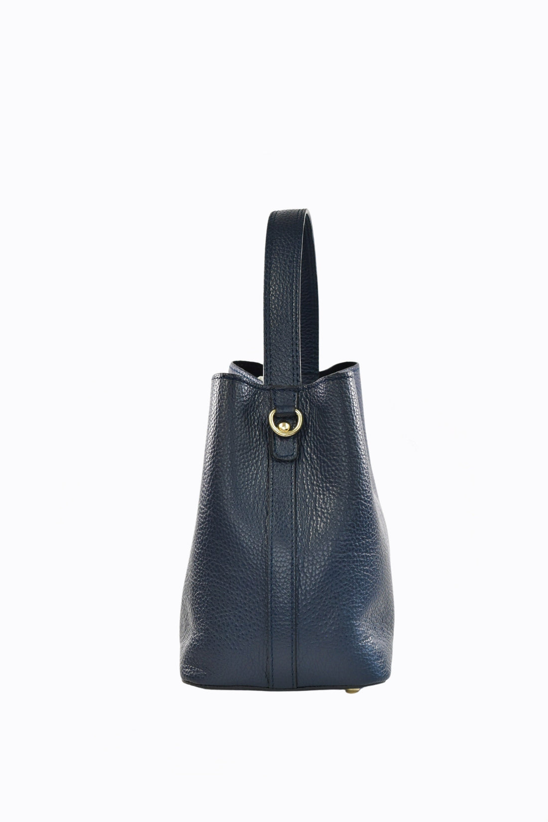 Kendy Bag in Navy Blue Dollar Leather