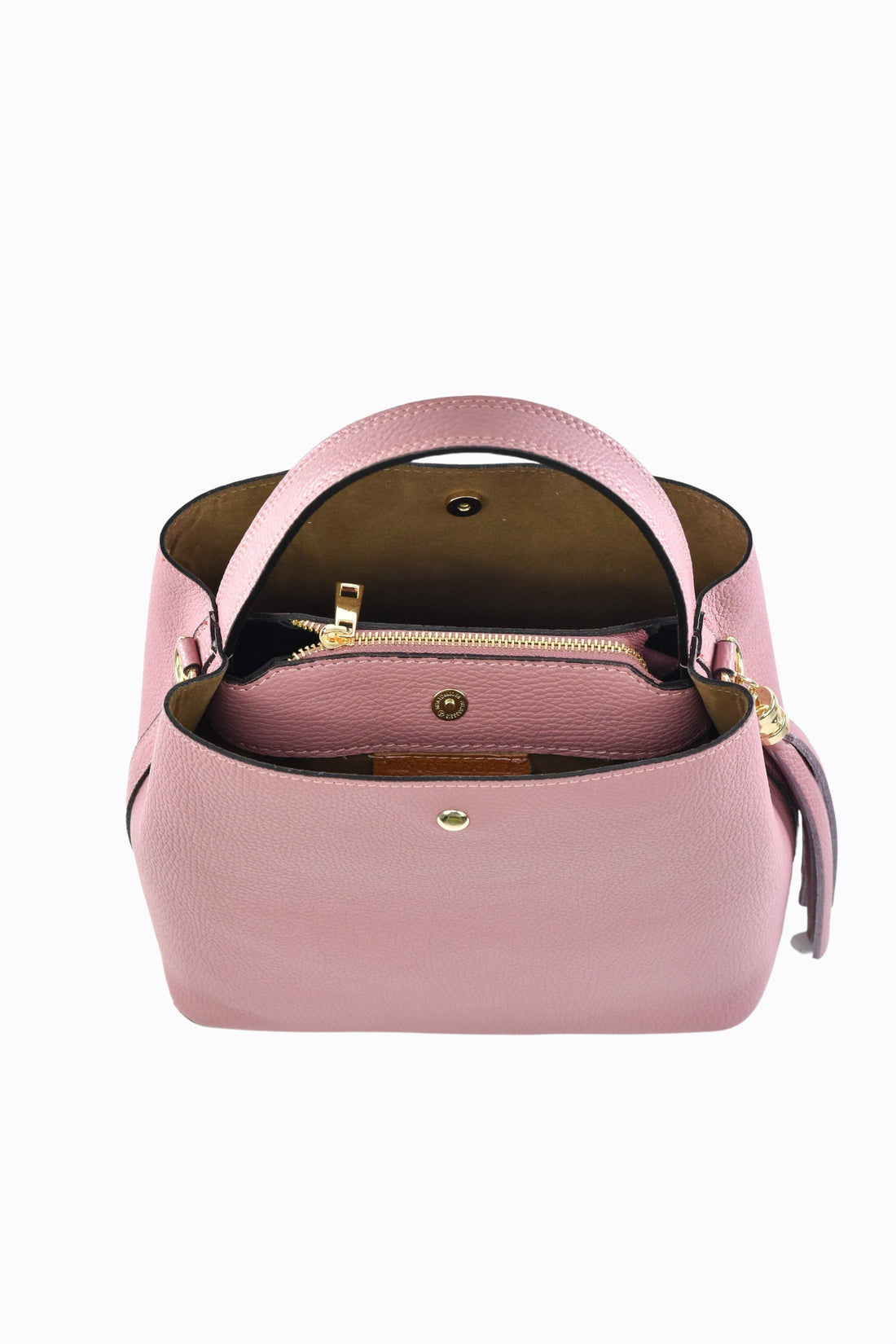 Kendy bag in Antique Pink Dollar leather