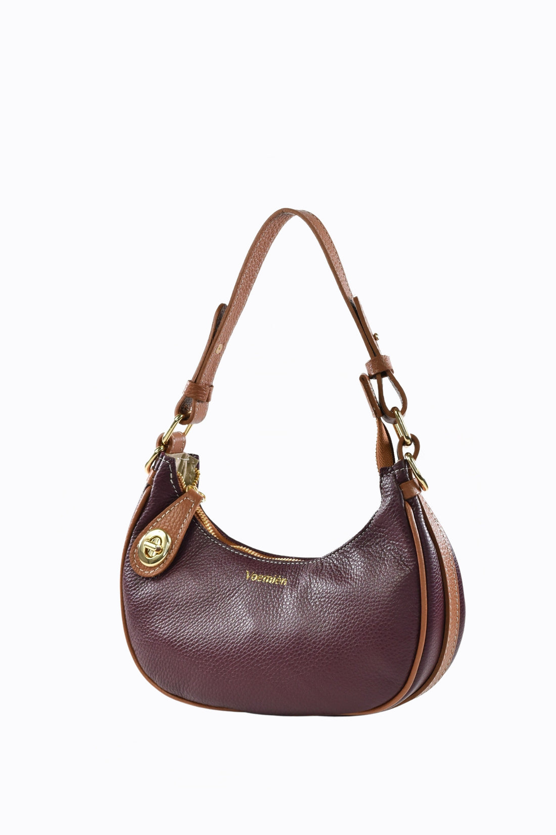 Maeve bag in Bordeaux Dollar leather