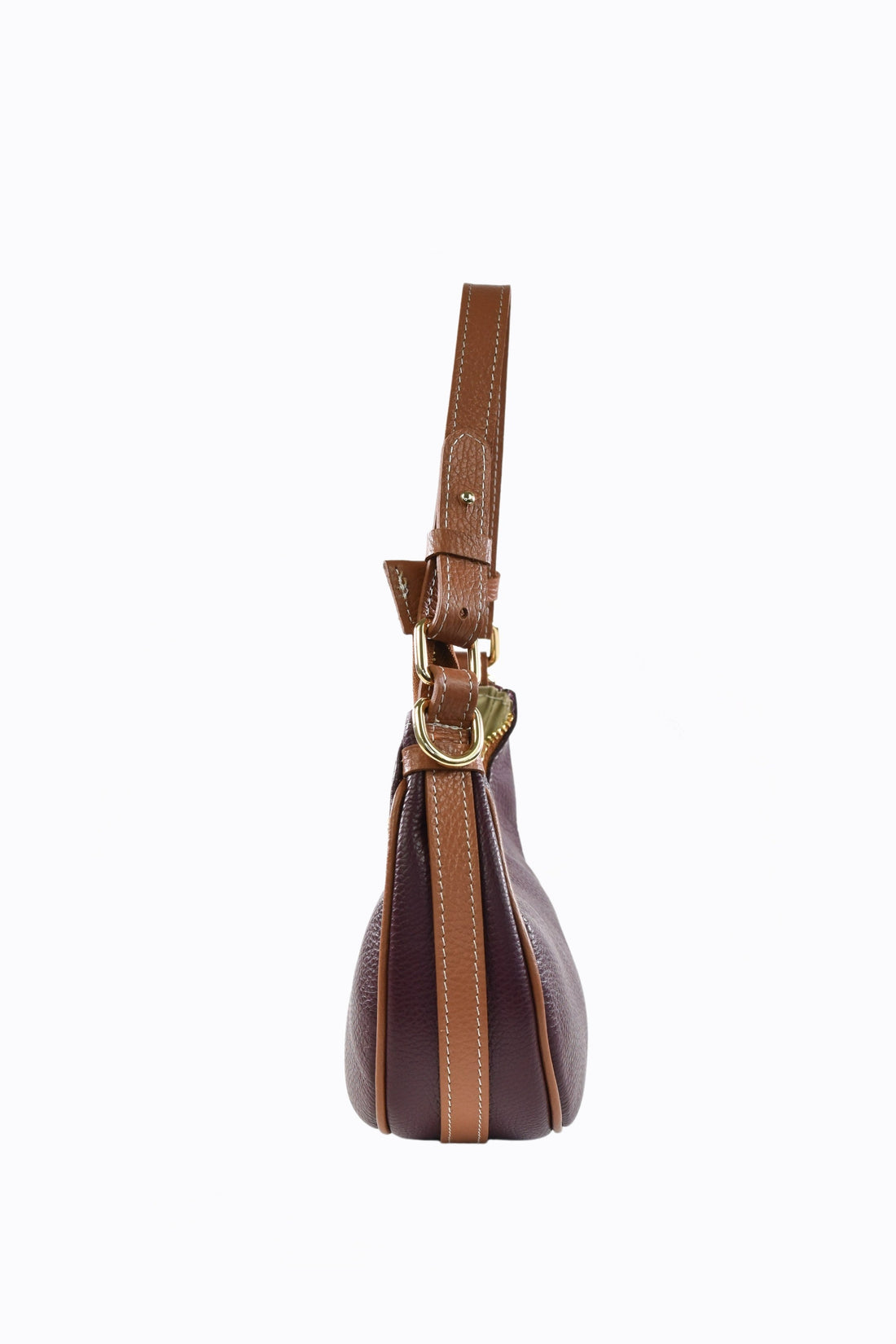 Maeve bag in Bordeaux Dollar leather