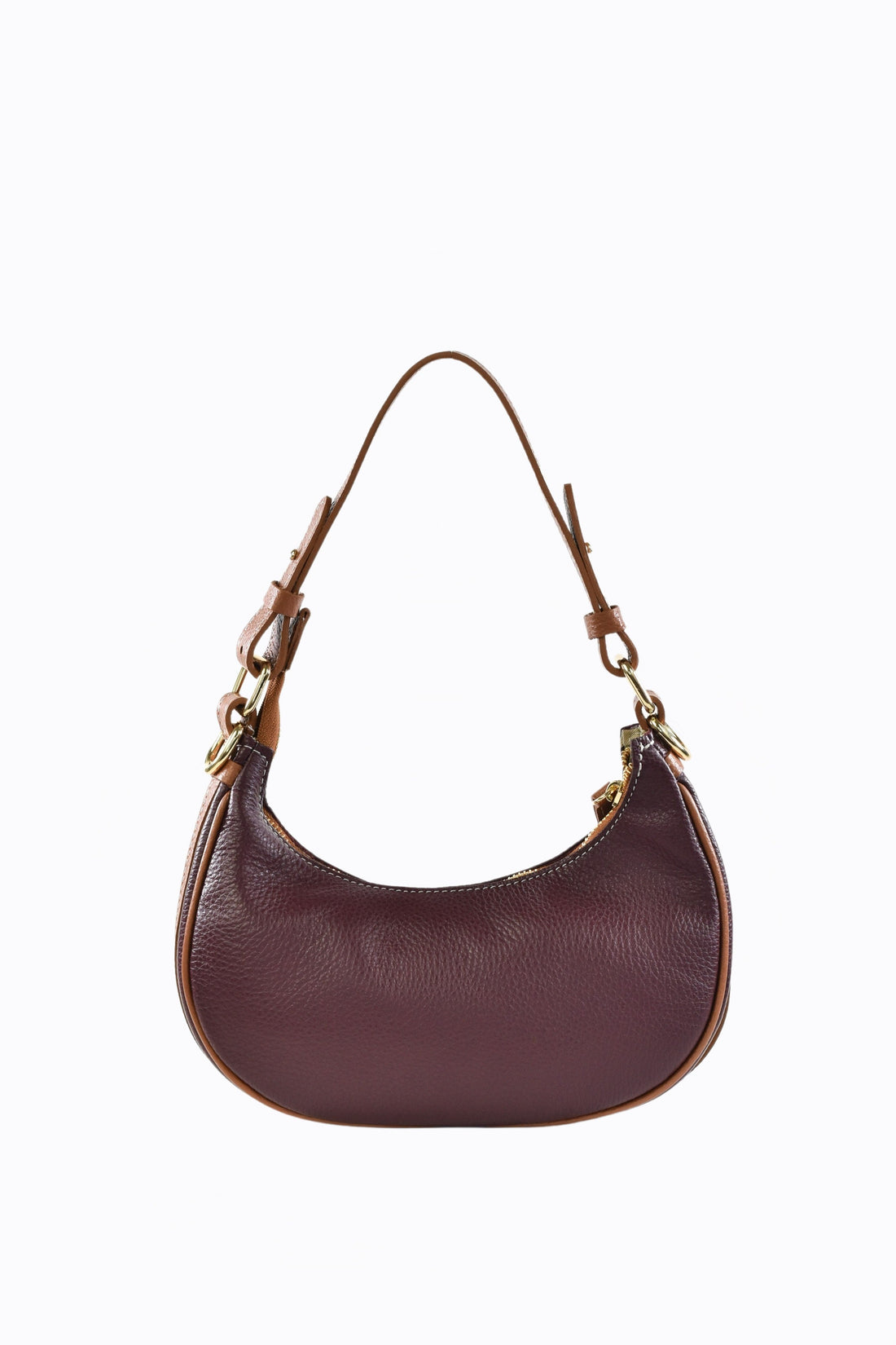 Maeve bag in Bordeaux Dollar leather