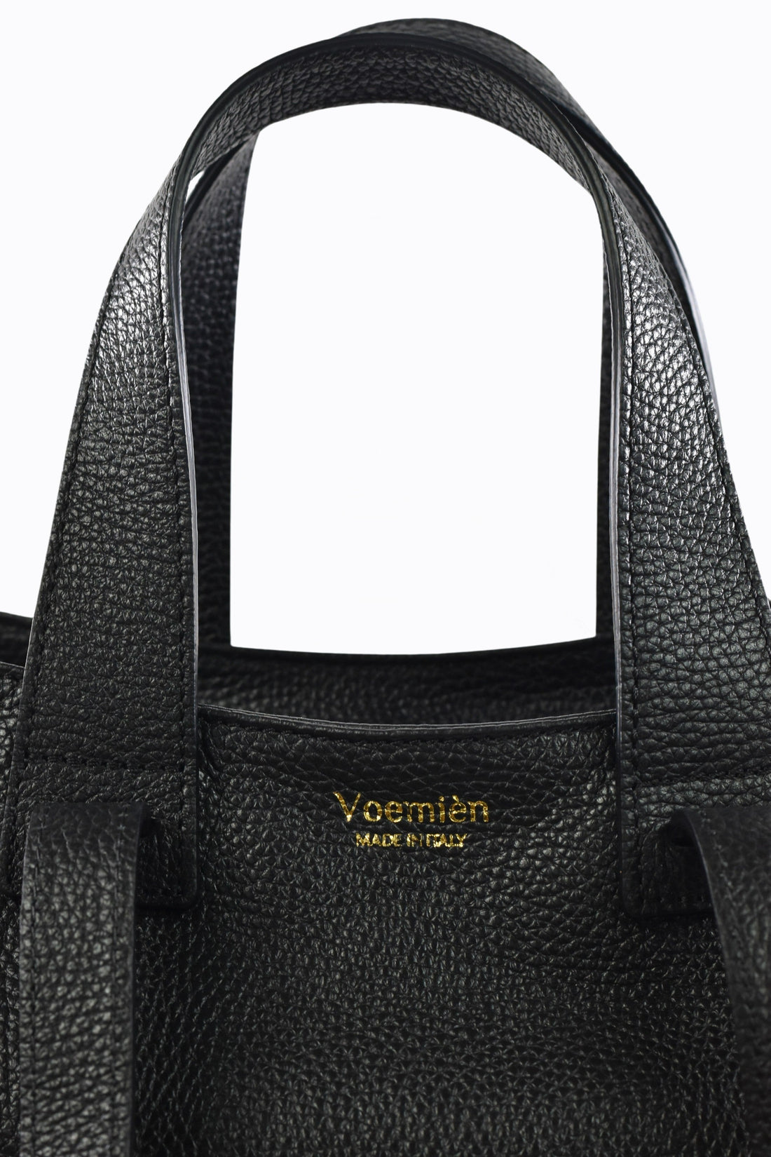 Margaret bag in black dollar leather