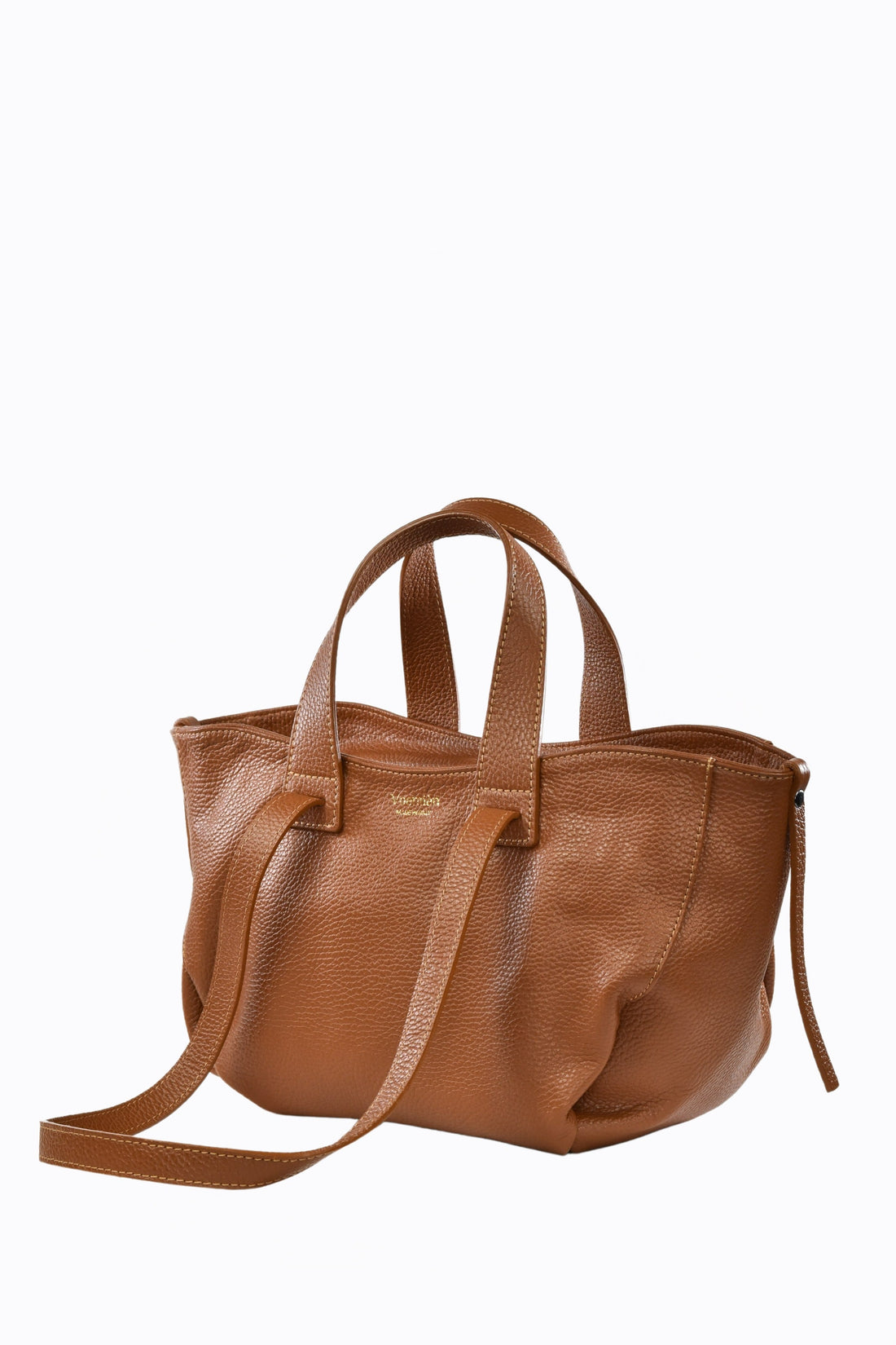 Margaret bag in tan Dollar leather