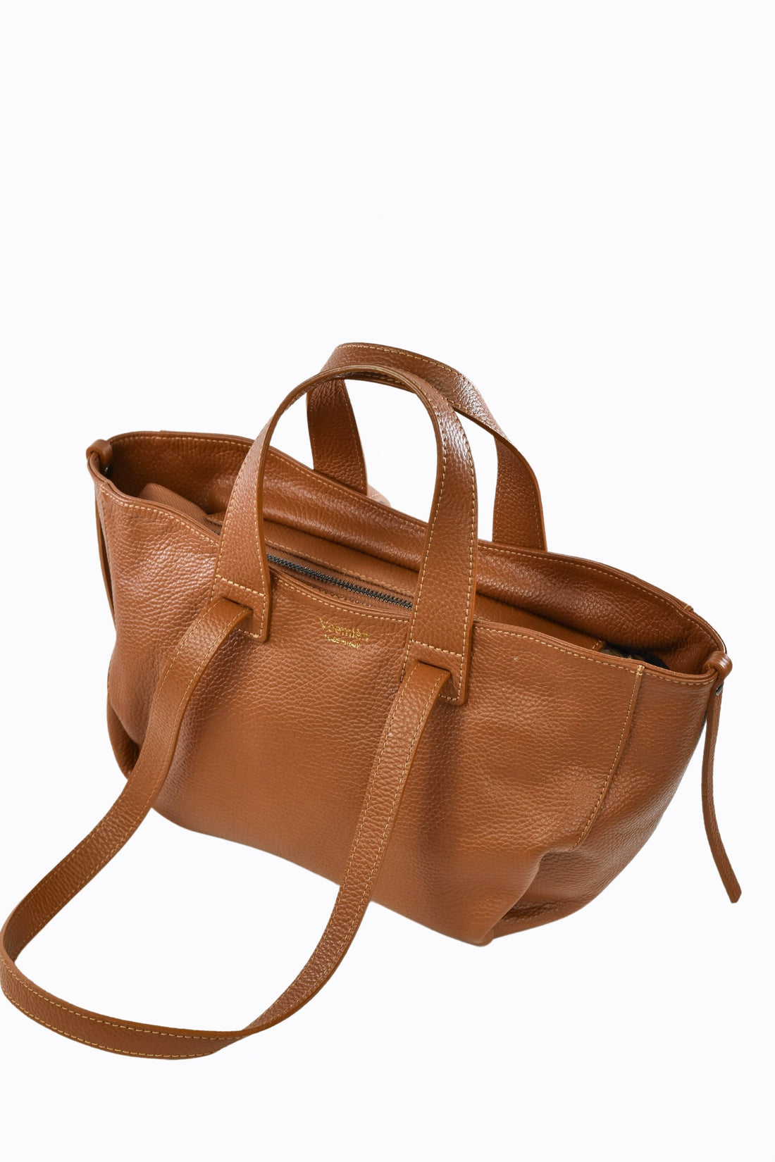 Margaret bag in tan Dollar leather