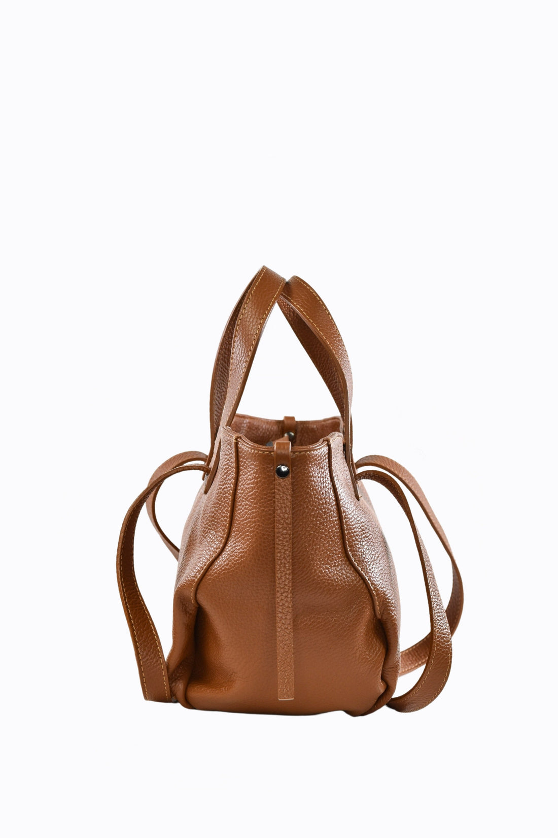 Margaret bag in tan Dollar leather