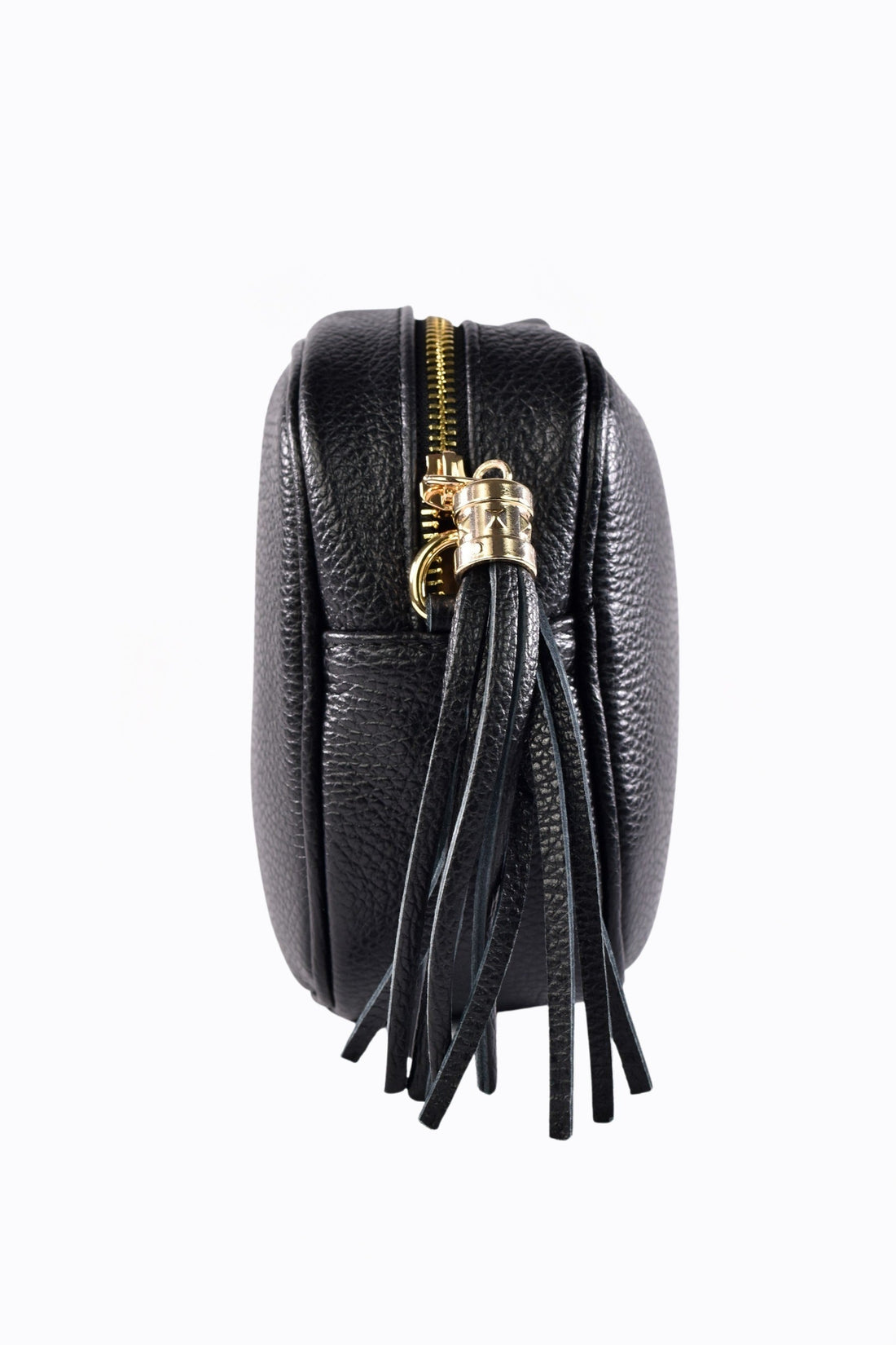 Soap Bag in Black Dollar Leather - Gift