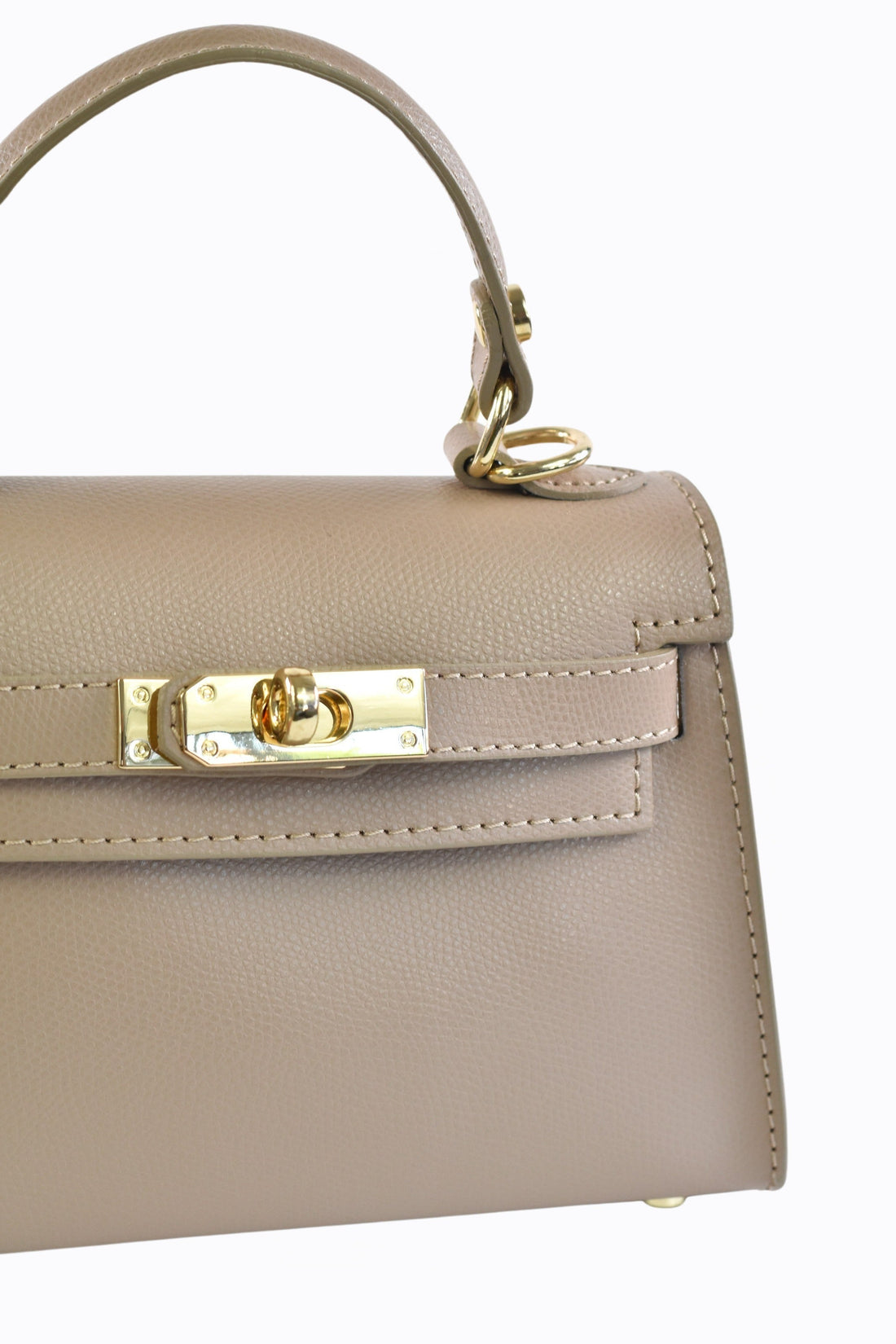 Victoria Bag in Light Taupe Epson Leather