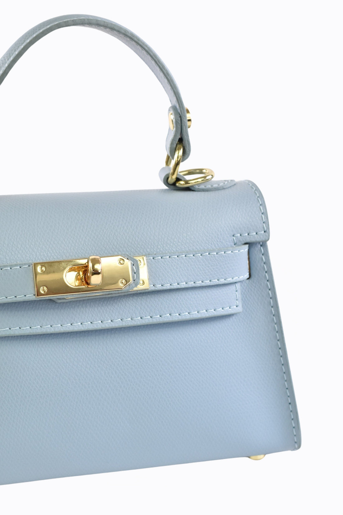 Victoria Bag in Light Blue Epson Leather