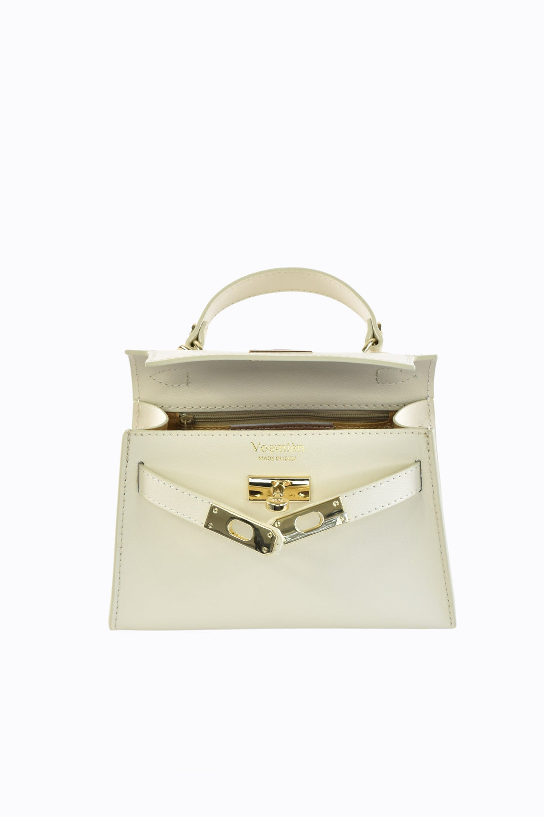 Victoria Bag in Beige Epson Leather