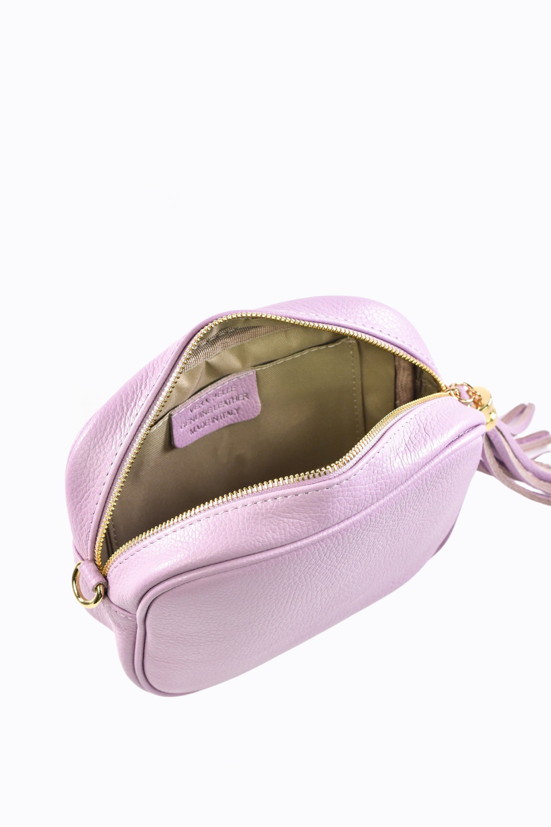 Soap Bag in Lilac Dollar Leather