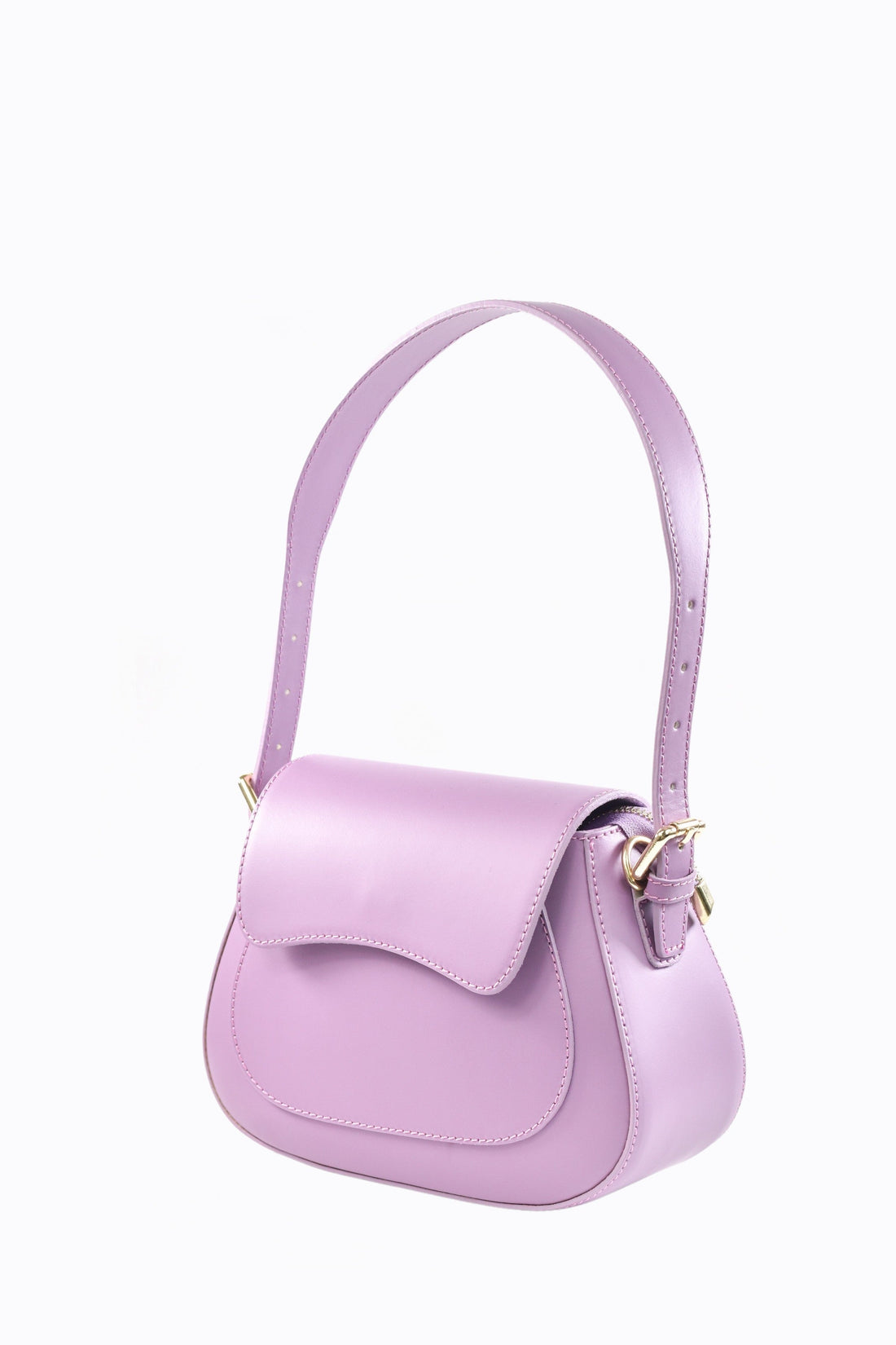 Sindy Bag in Brushed Lilac Leather