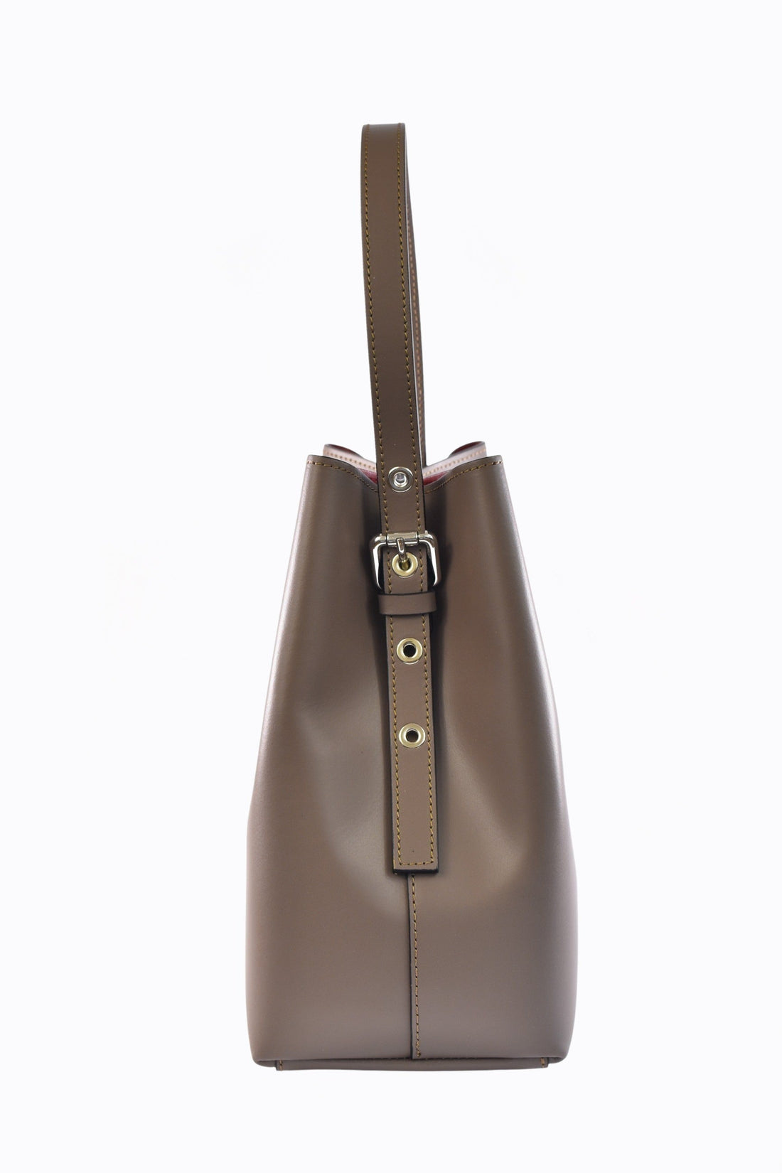 Melany Bag in Brushed Taupe Leather