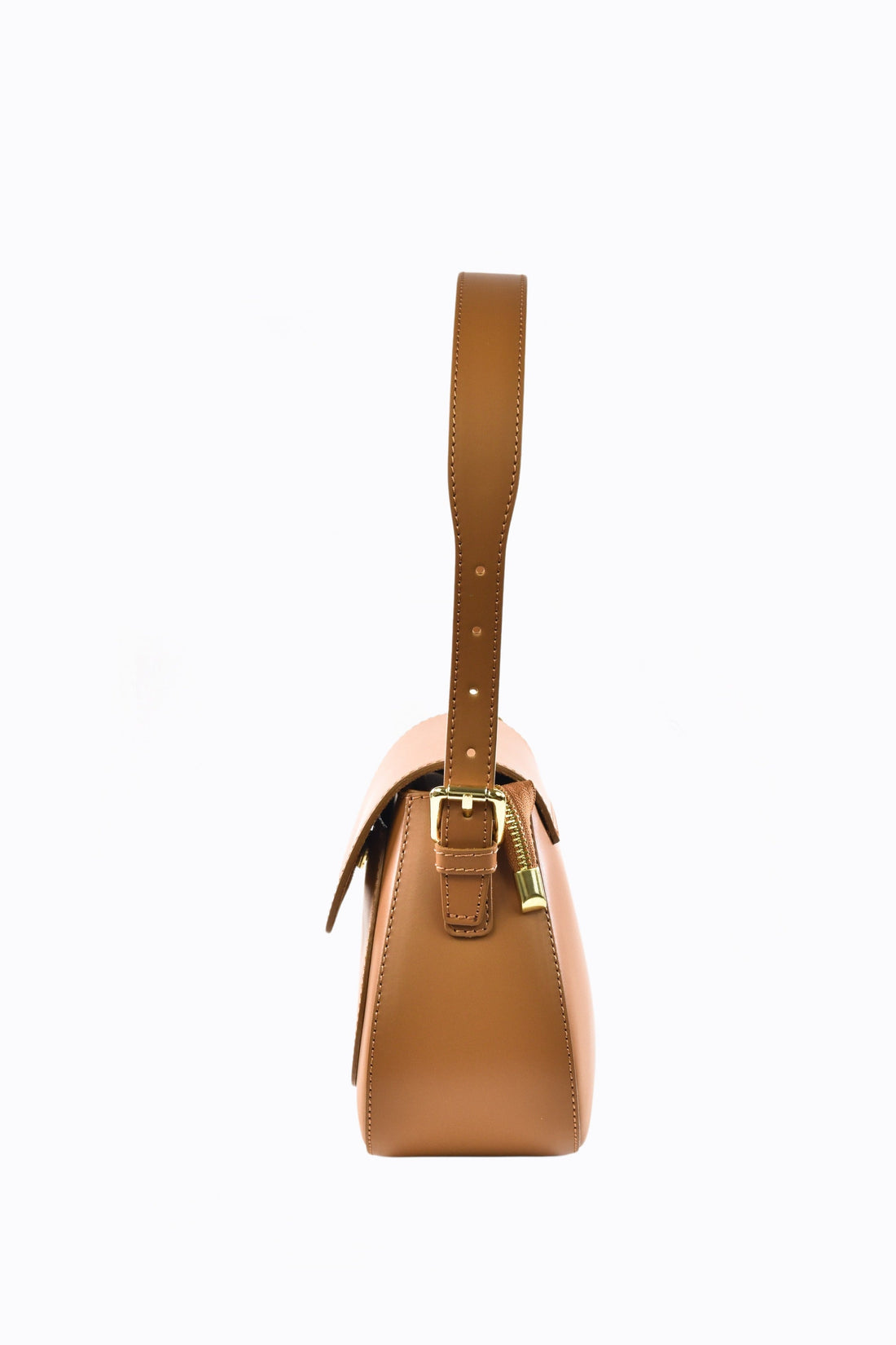 Sindy Bag in Tan Brushed Leather