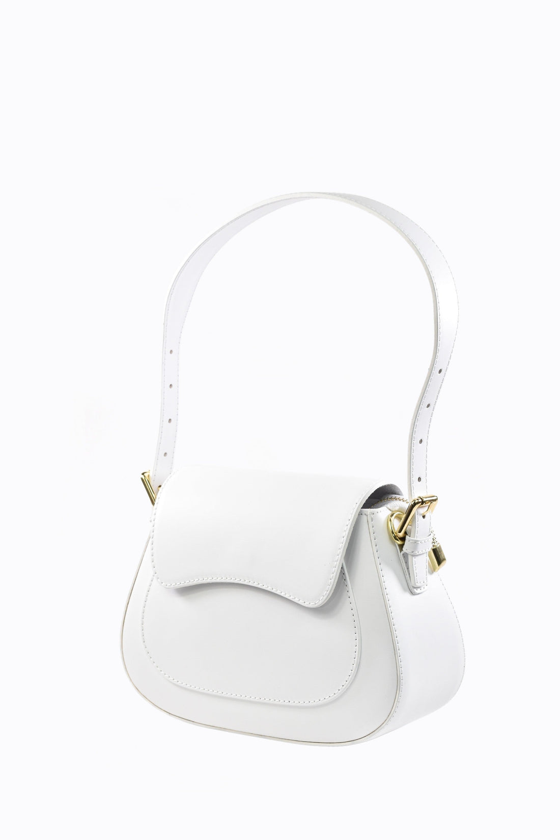 Sindy Bag in Brushed White Leather