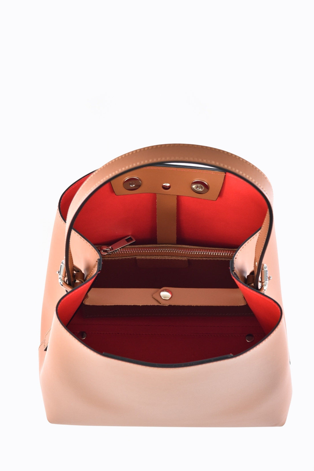 Melany Bag in Tan Brushed Leather