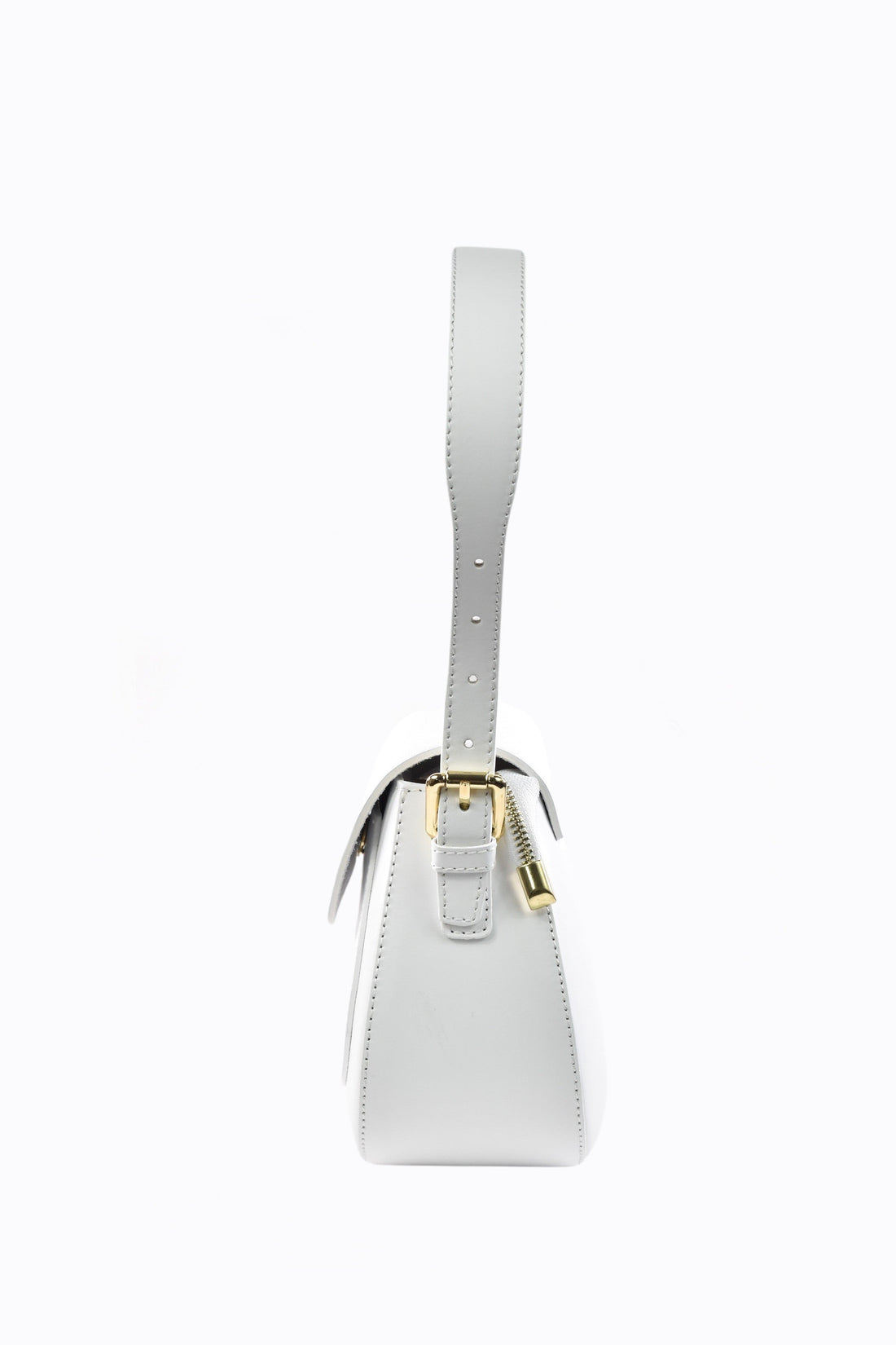 Sindy Bag in Brushed White Leather