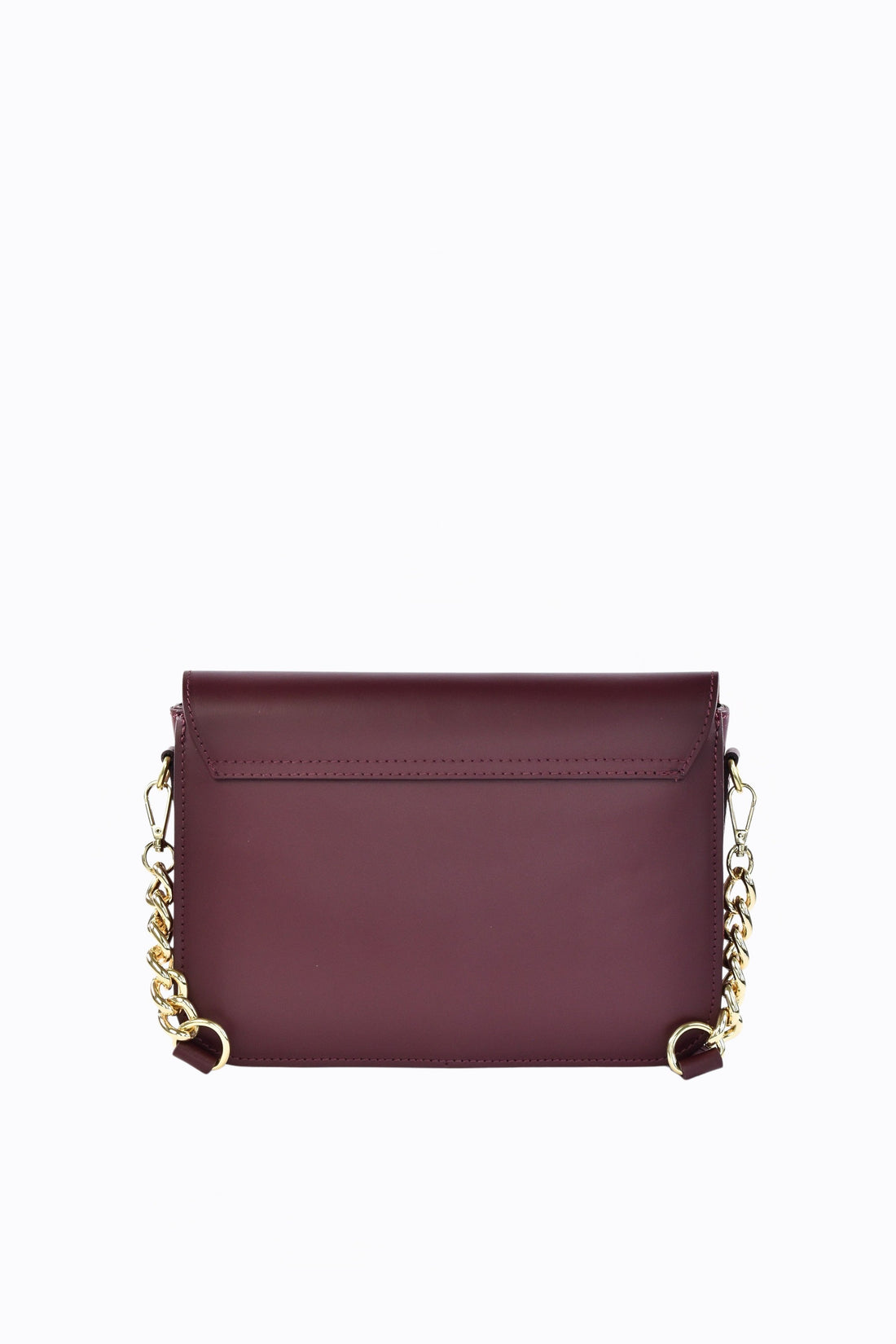 Josephine Bag in Brushed Bordeaux Leather