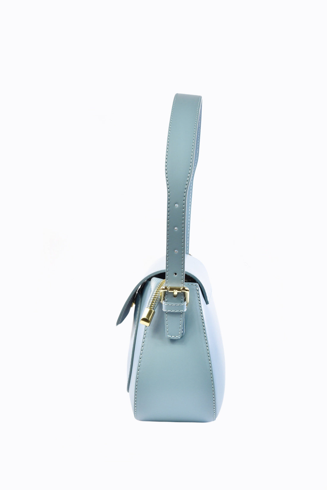 Sindy Bag in Brushed Light Blue Leather