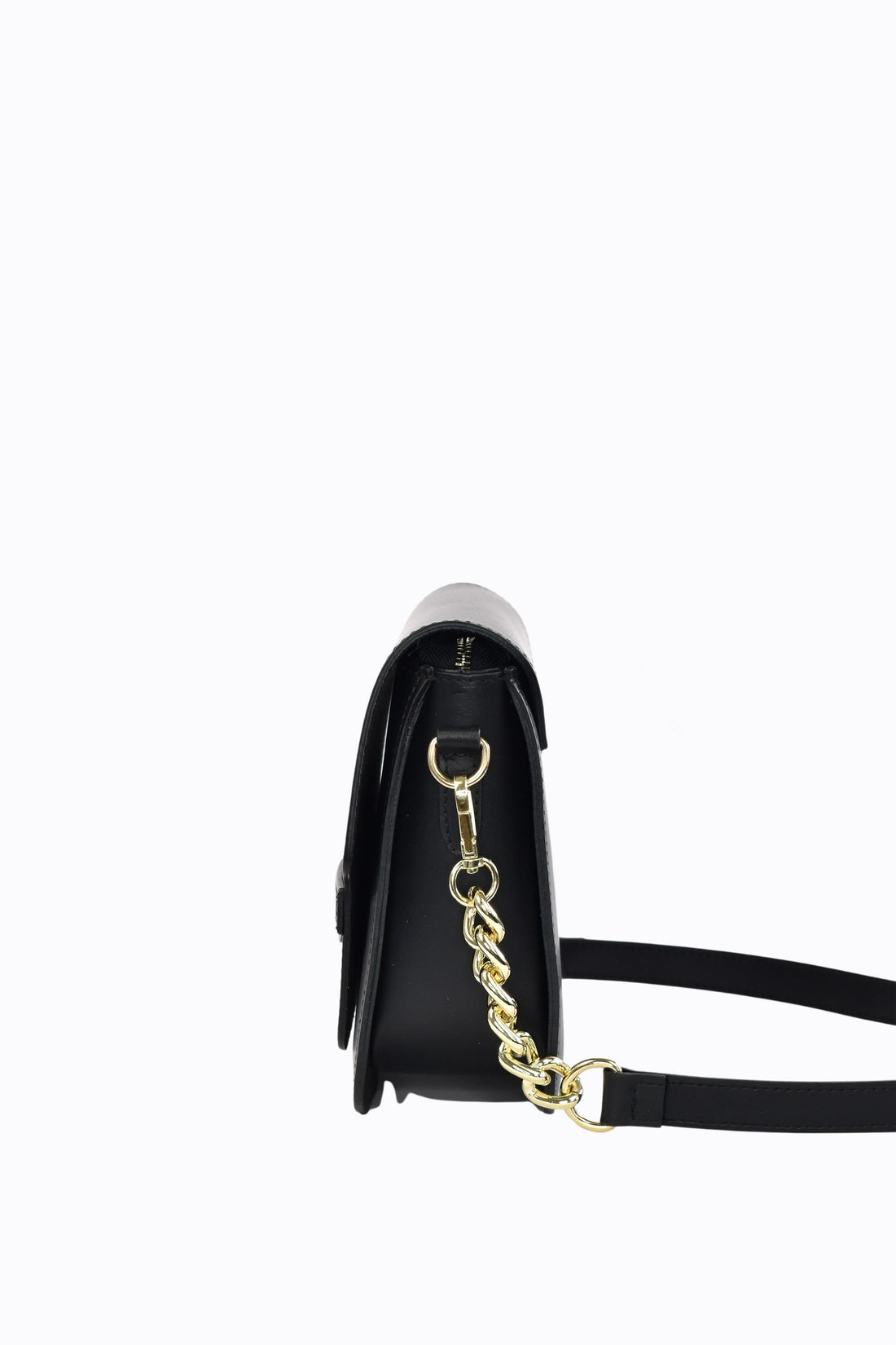 Josephine Bag in Brushed Black Leather