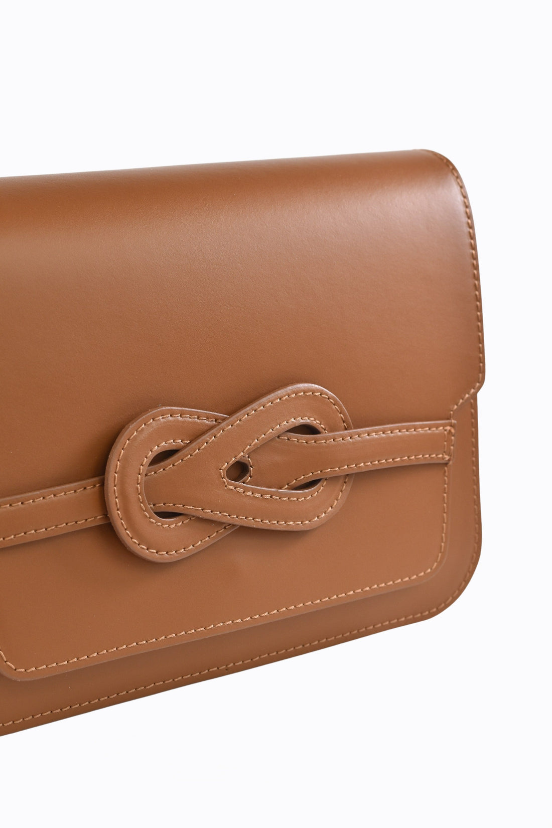 Josephine Bag in Brushed Cognac Leather