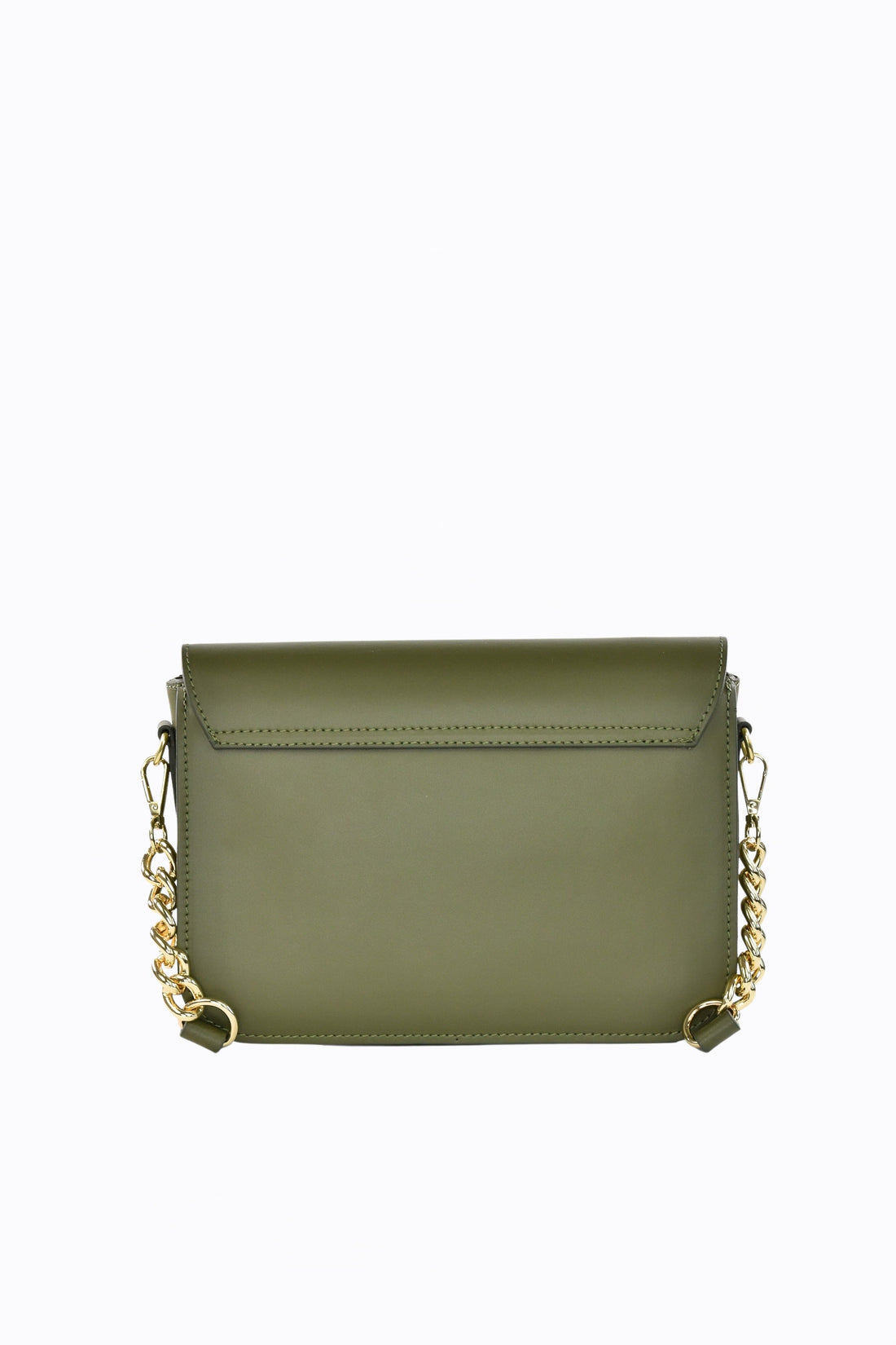 Josephine Bag in Brushed Military Green Leather