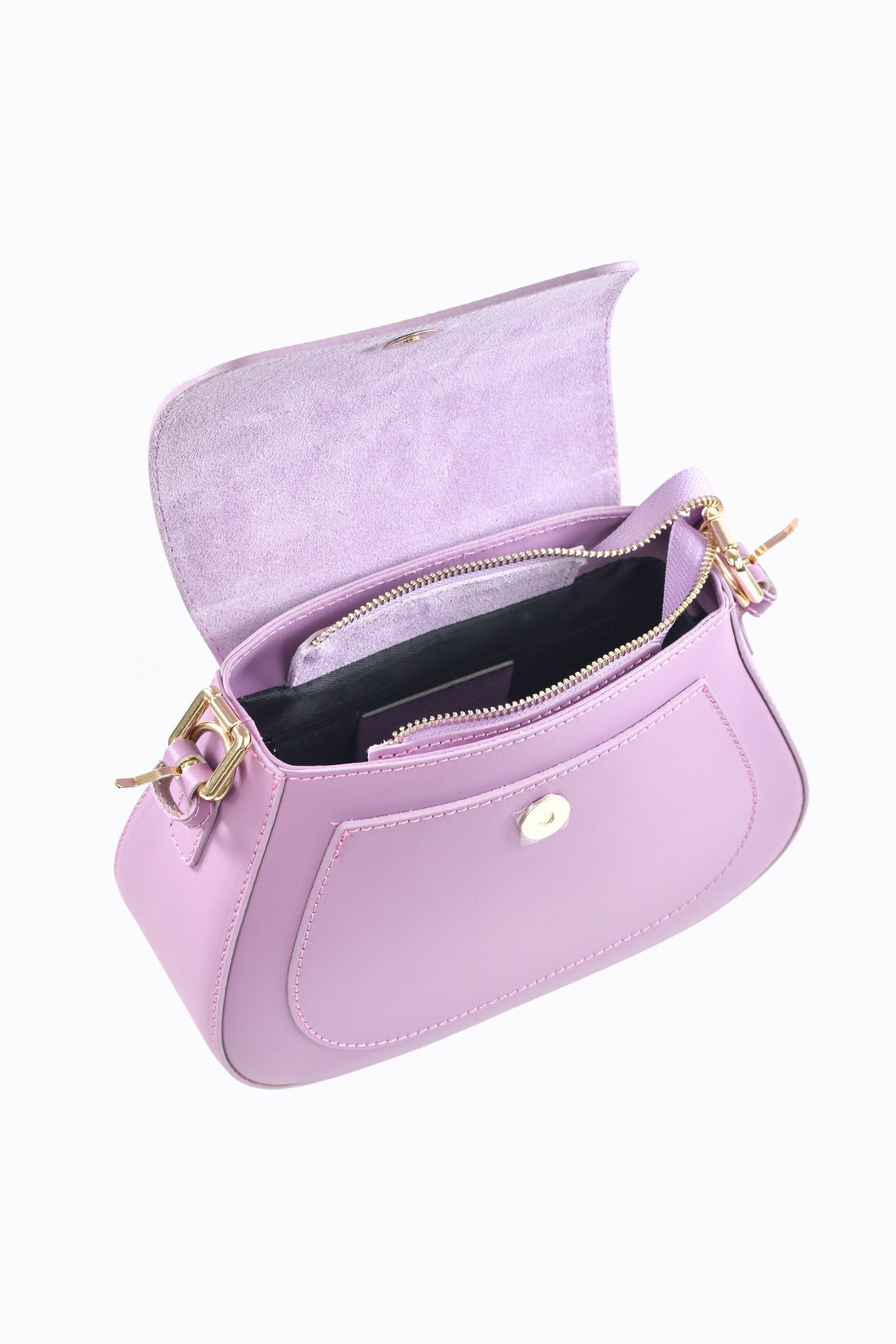 Sindy Bag in Brushed Lilac Leather